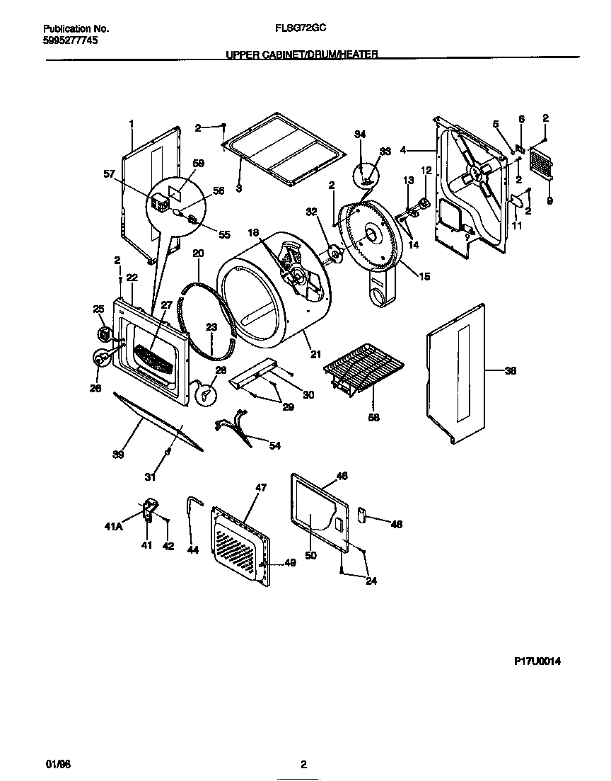 02 - UPPER CABINET/DRUM/HEATER