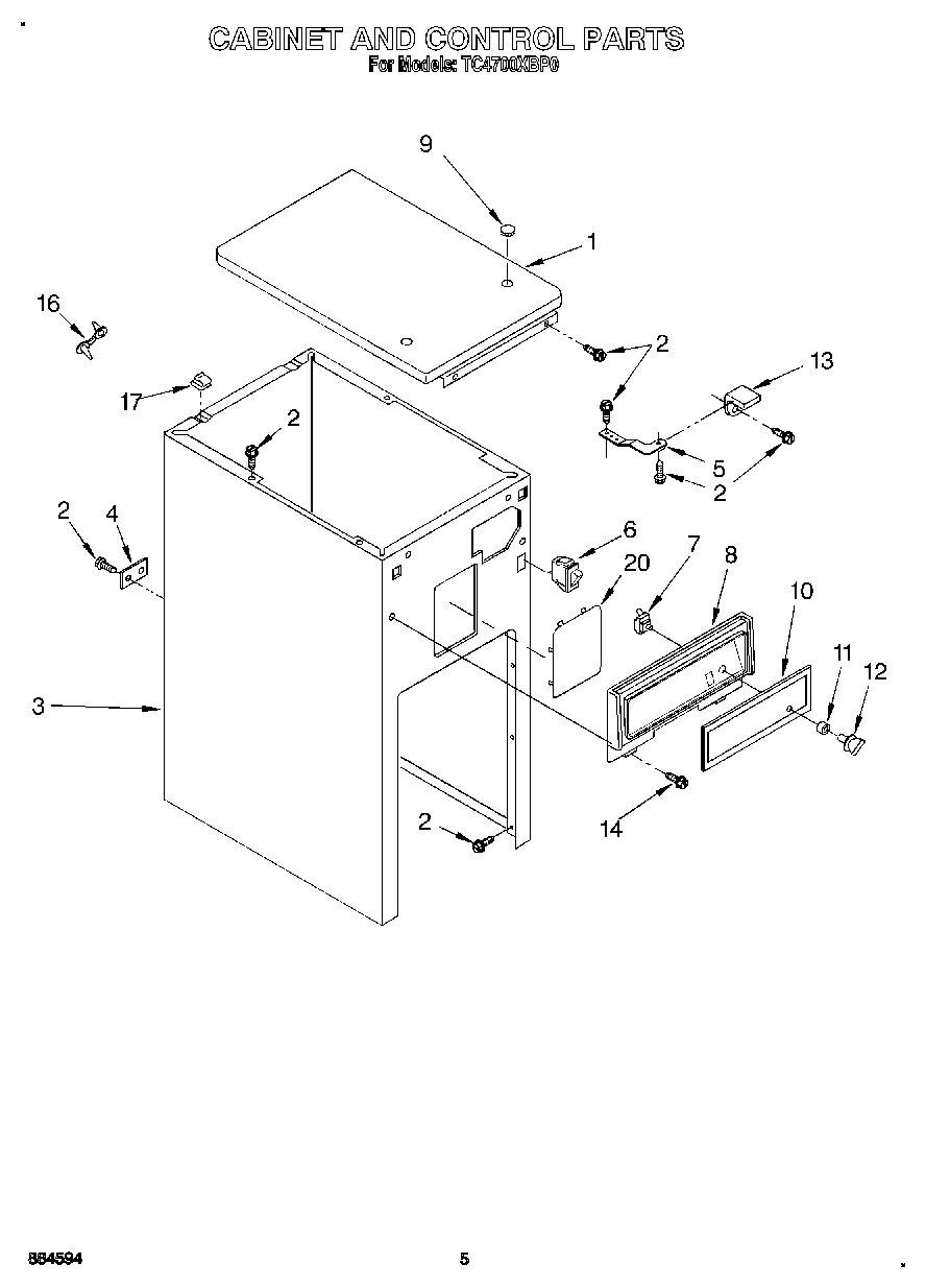 05 - CABINET AND CONTROL