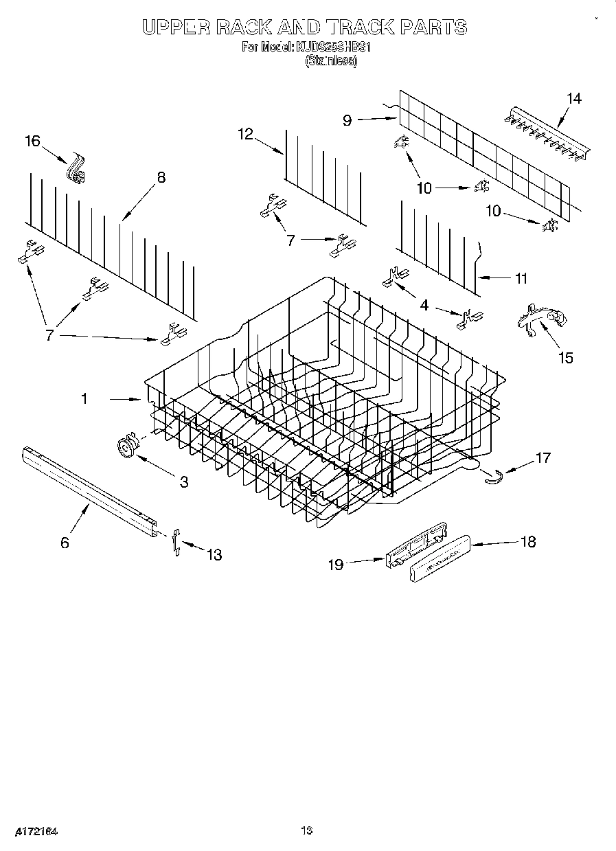 10 - UPPER RACK AND TRACK