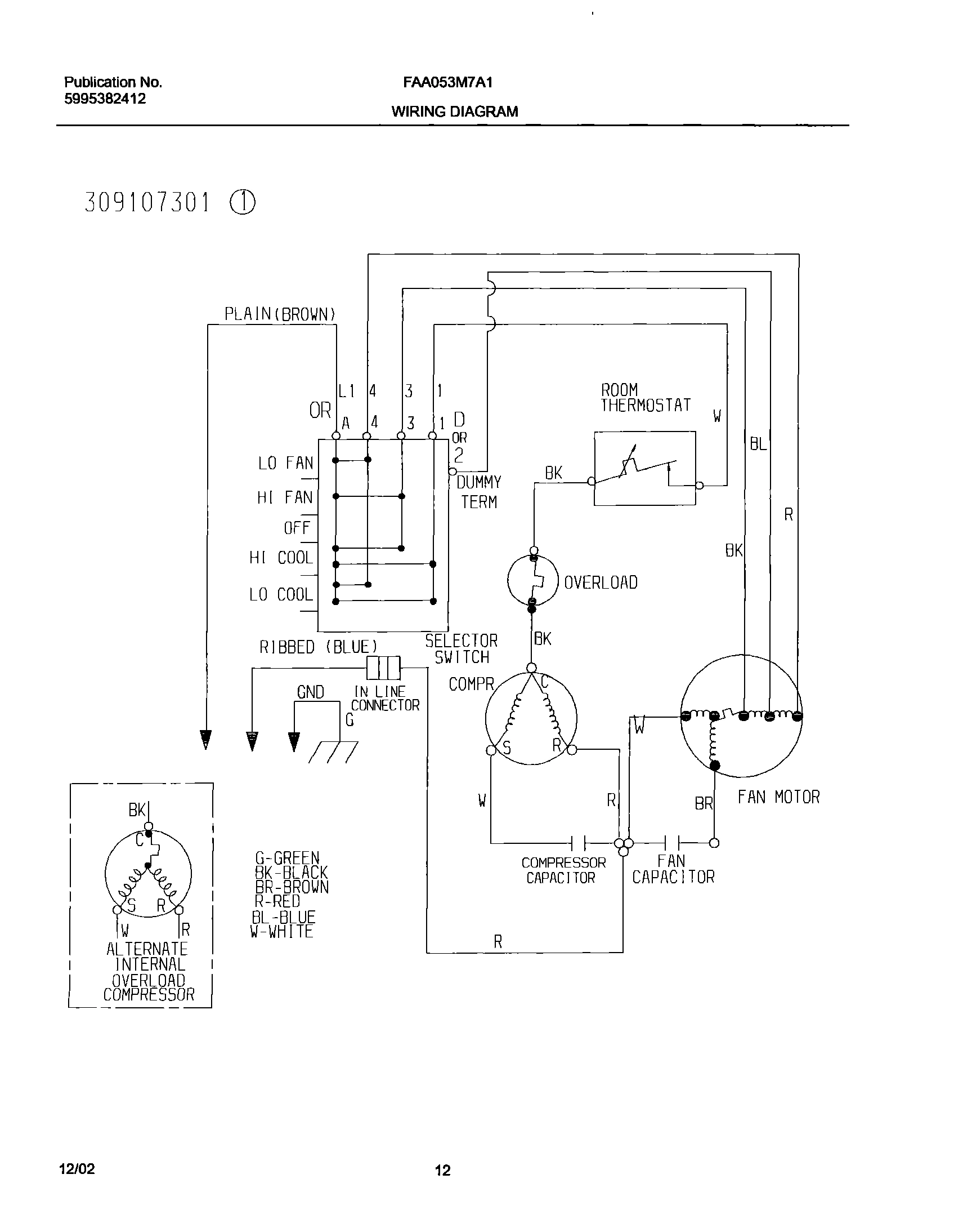 12 - WIRING DIAGRAM