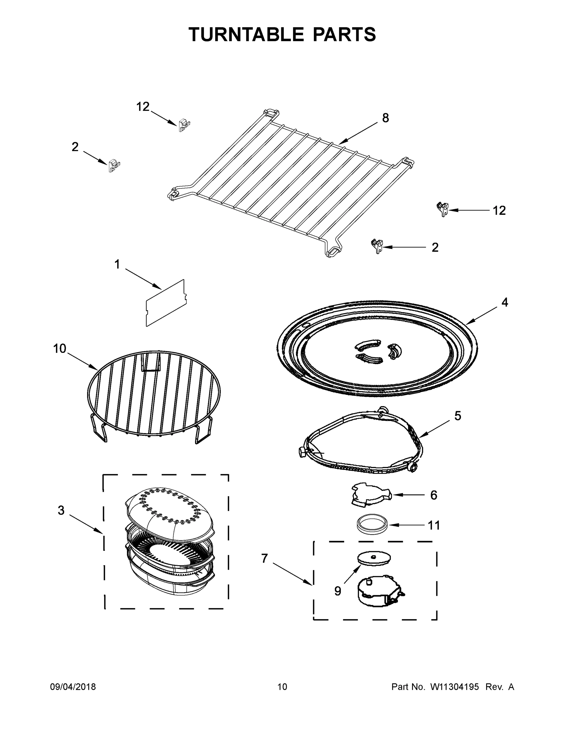 06 - TURNTABLE PARTS