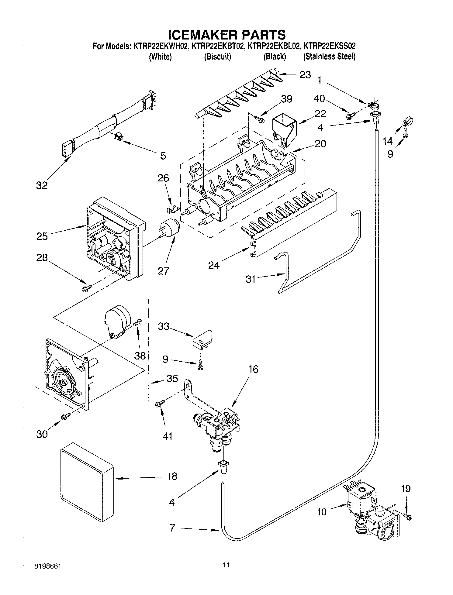 06 - ICEMAKER PARTS