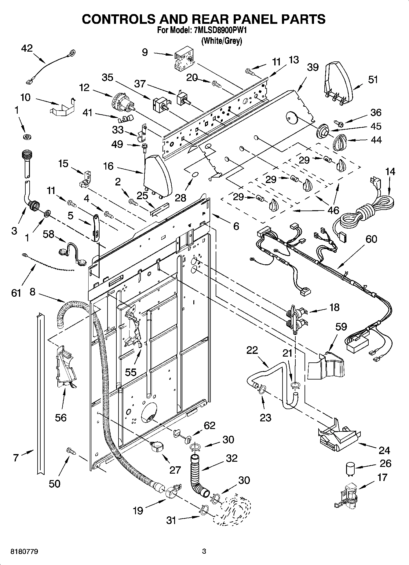 02 - CONTROLS AND REAR PANEL PARTS