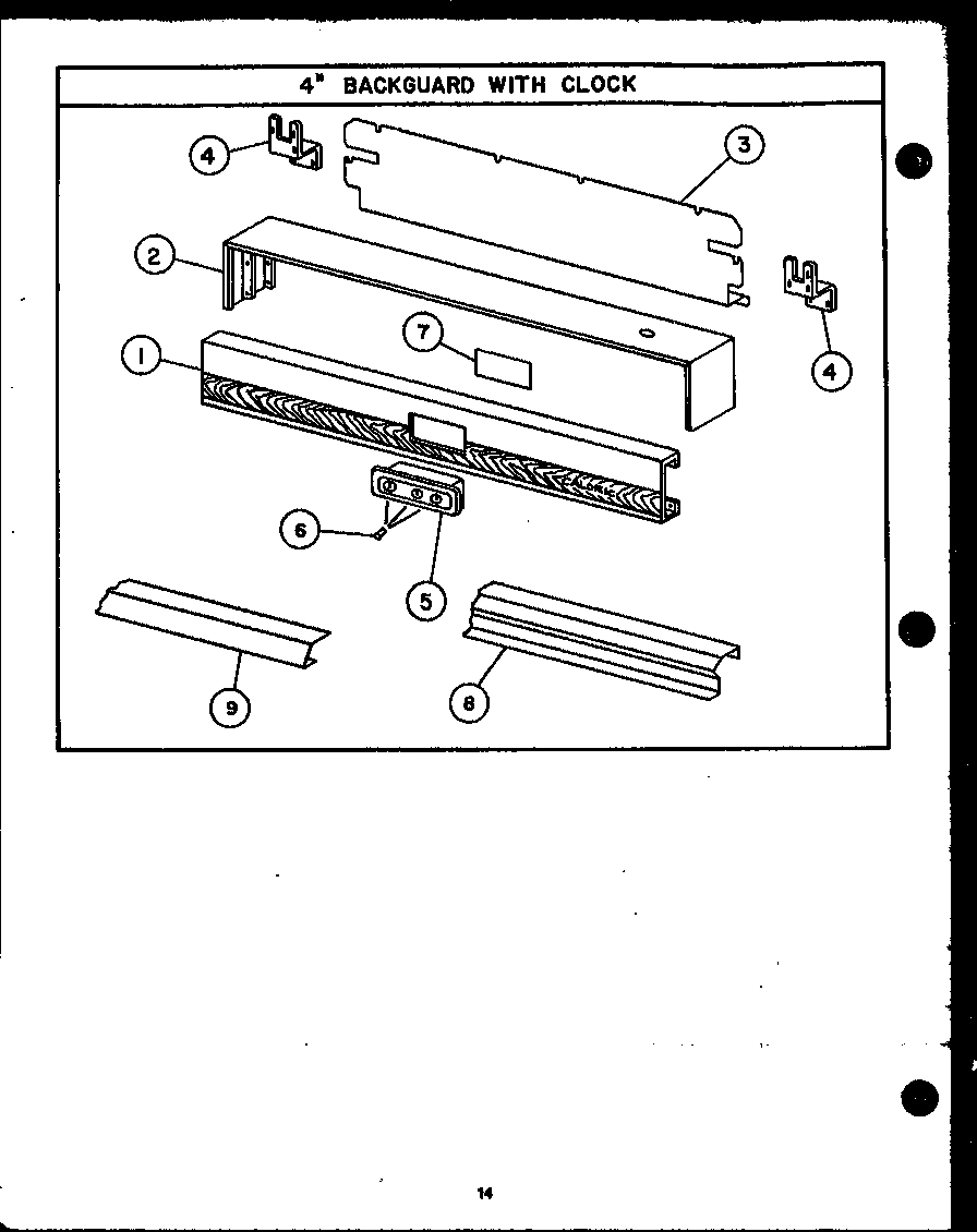 01 - 4`` BACKGUARD WITH LOCK