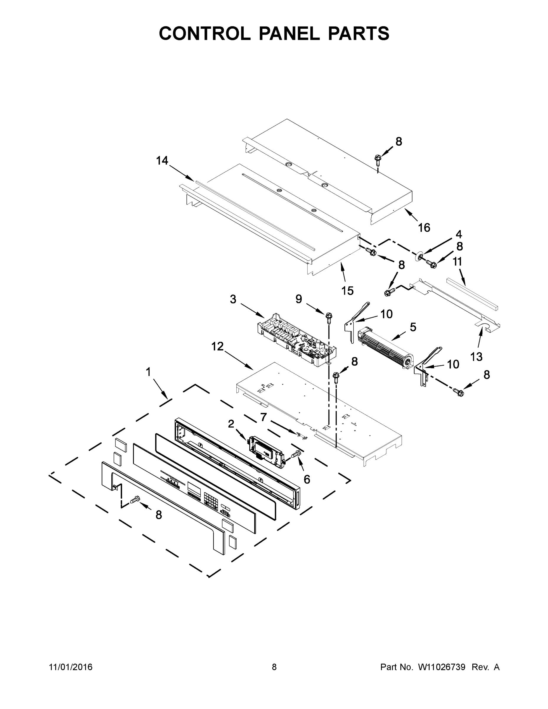 05 - CONTROL PANEL PARTS