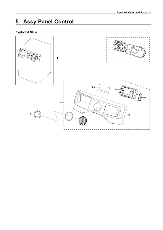 Control Panel Parts