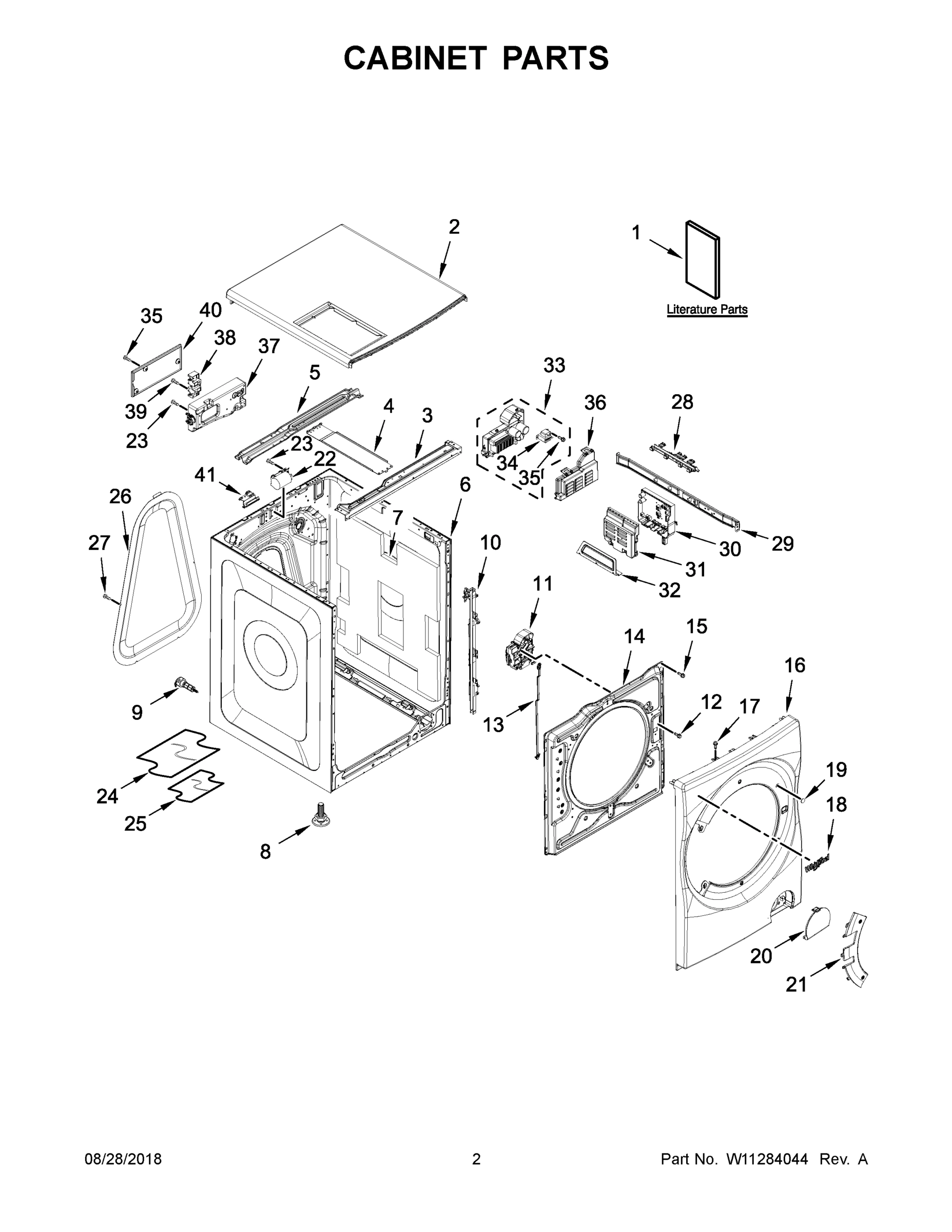 02 - CABINET PARTS