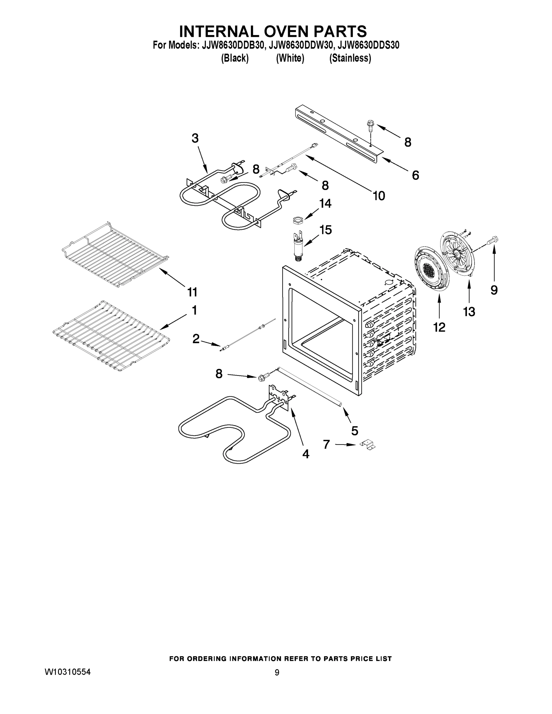 05 - INTERNAL OVEN PARTS