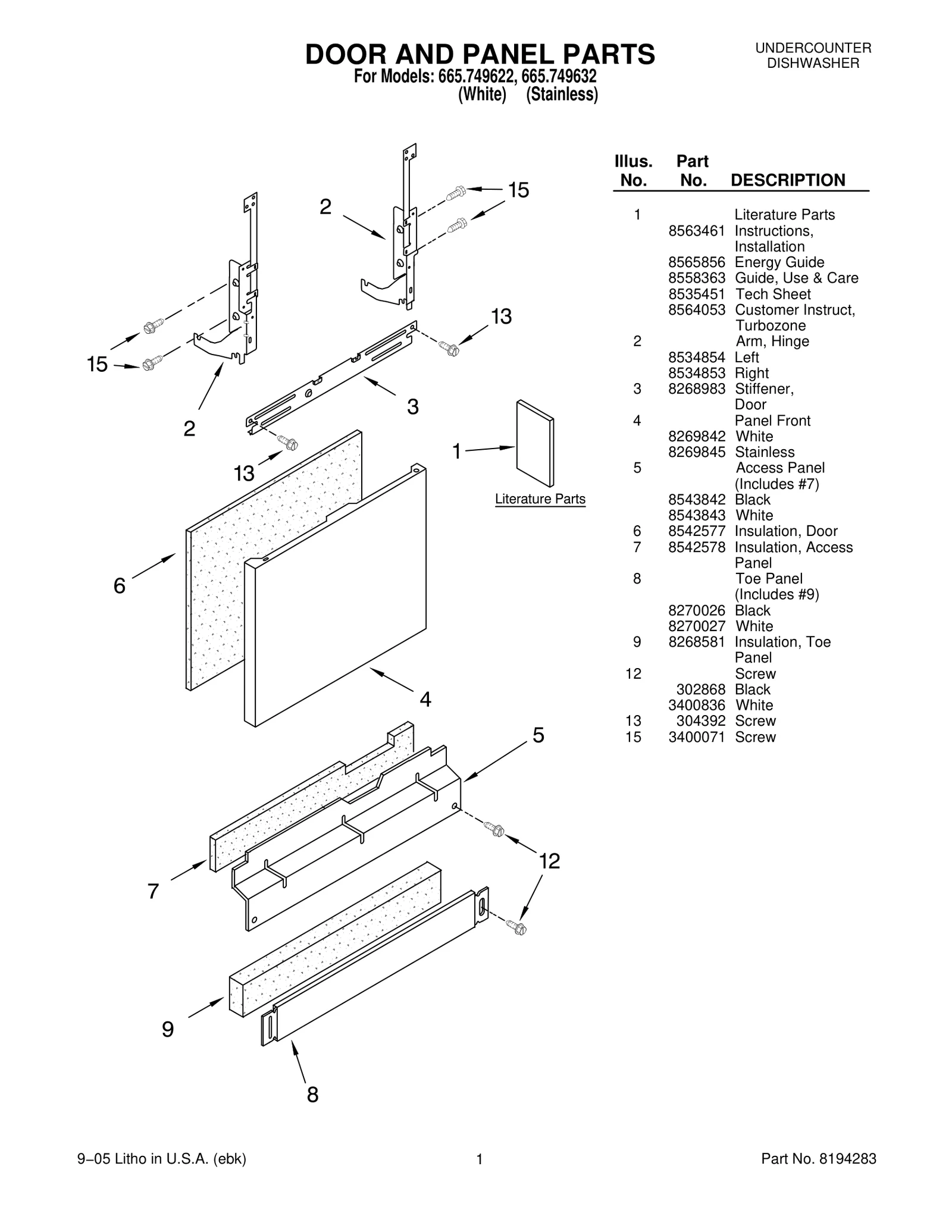 DOOR AND PANEL PARTS