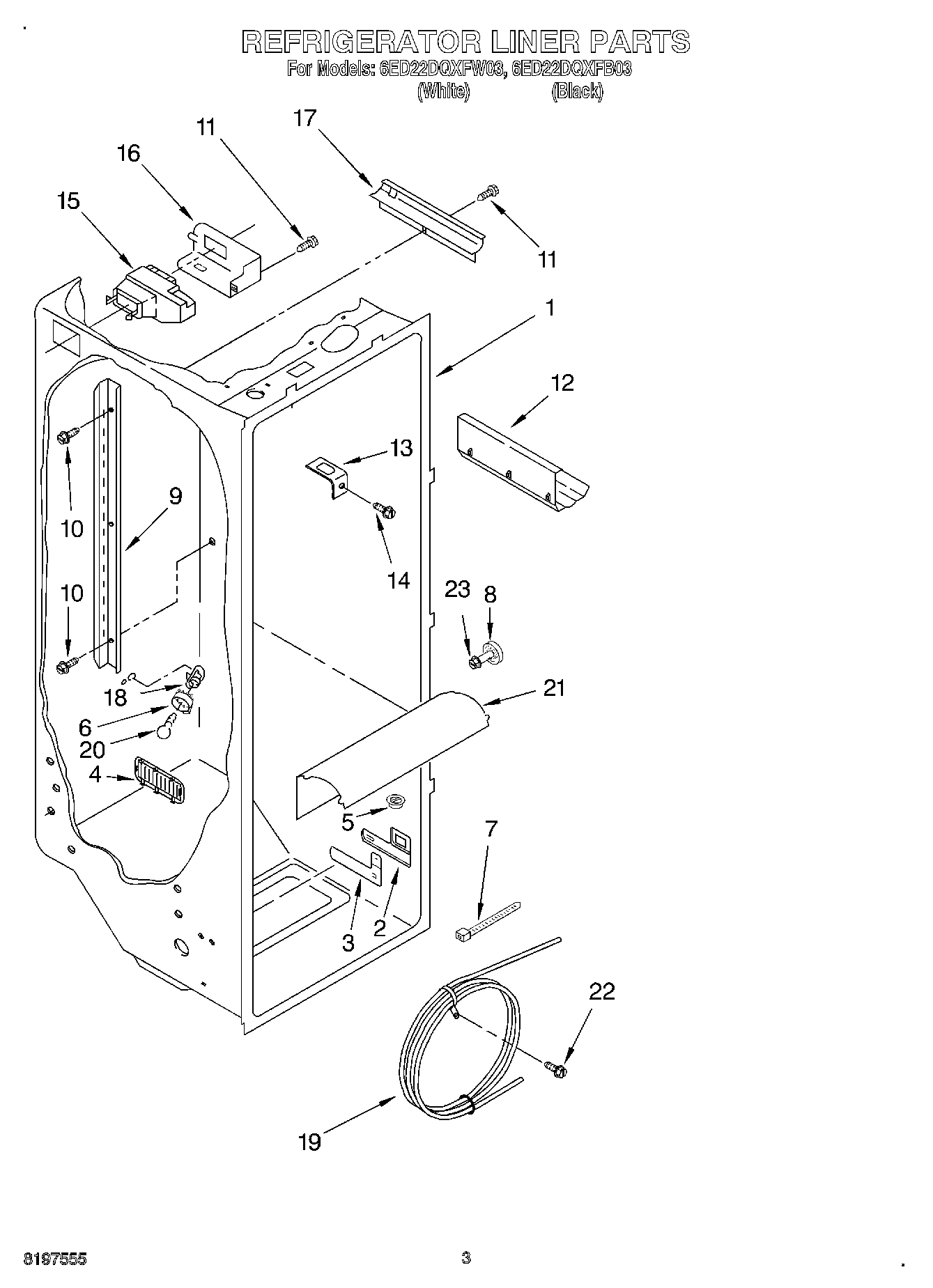 02 - REFRIGERATOR LINER
