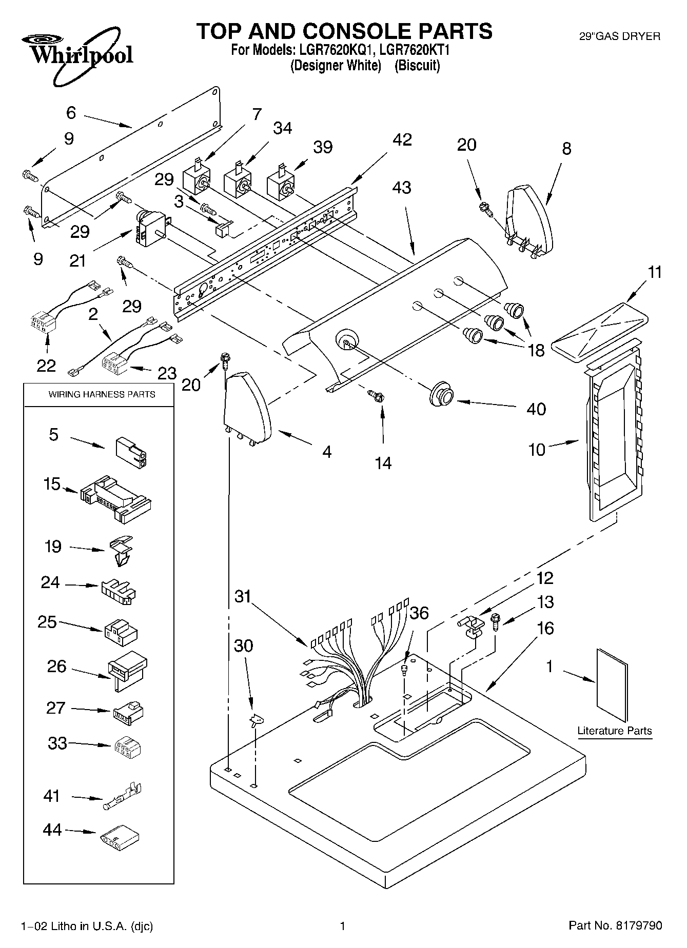 01 - TOP AND CONSOLE, LITERATURE