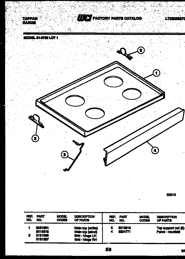 03 - COOKTOP PARTS