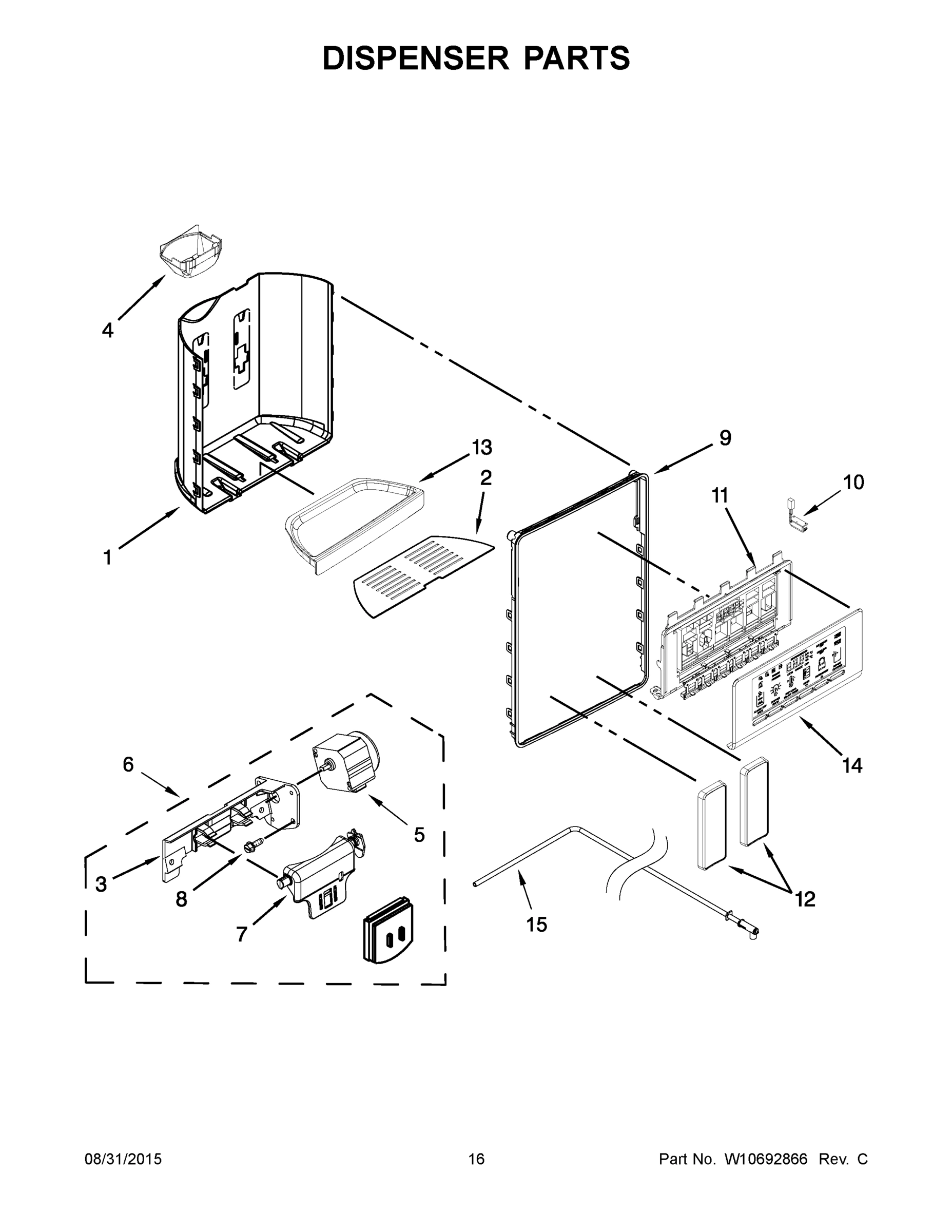 09 - DISPENSER PARTS