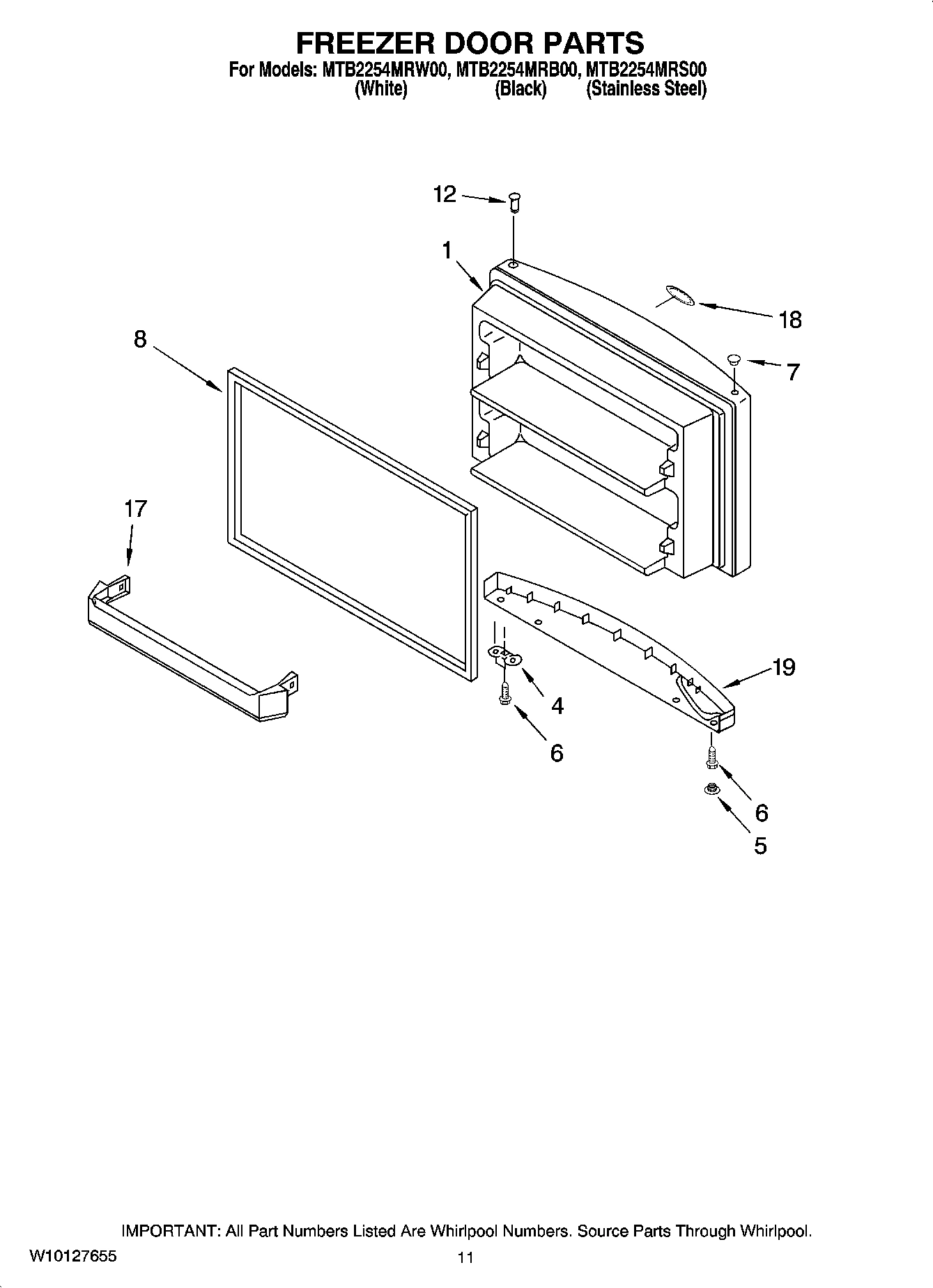 06 - FREEZER DOOR PARTS, OPTIONAL PARTS