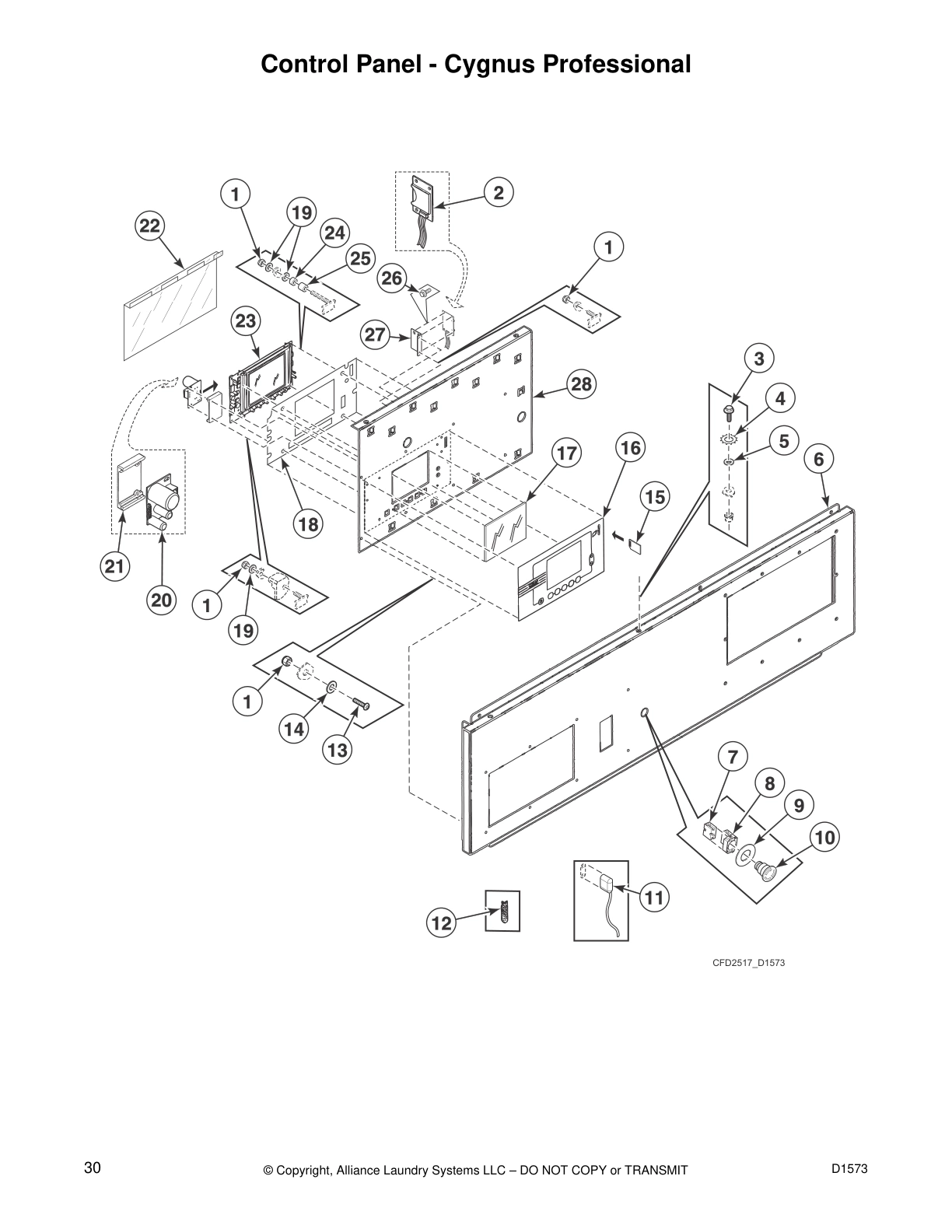 Control Panel - Cygnus Professional