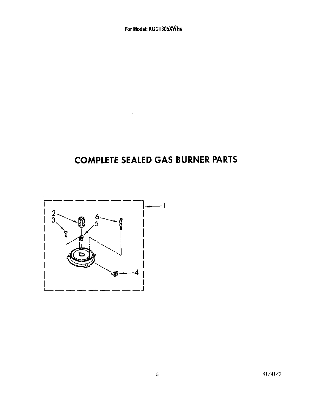 04 - COMPLETE SEALED GAS BURNER