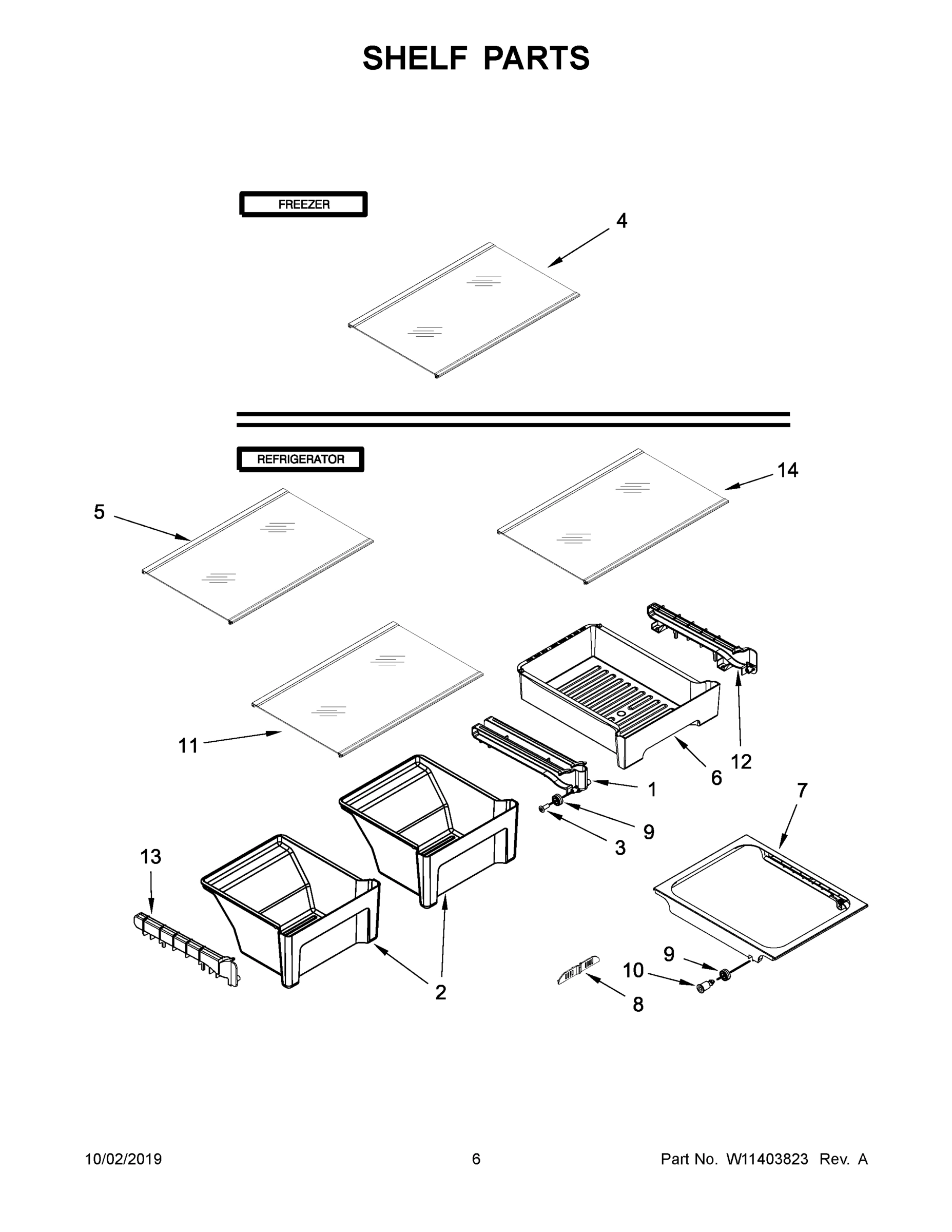 04 - SHELF PARTS