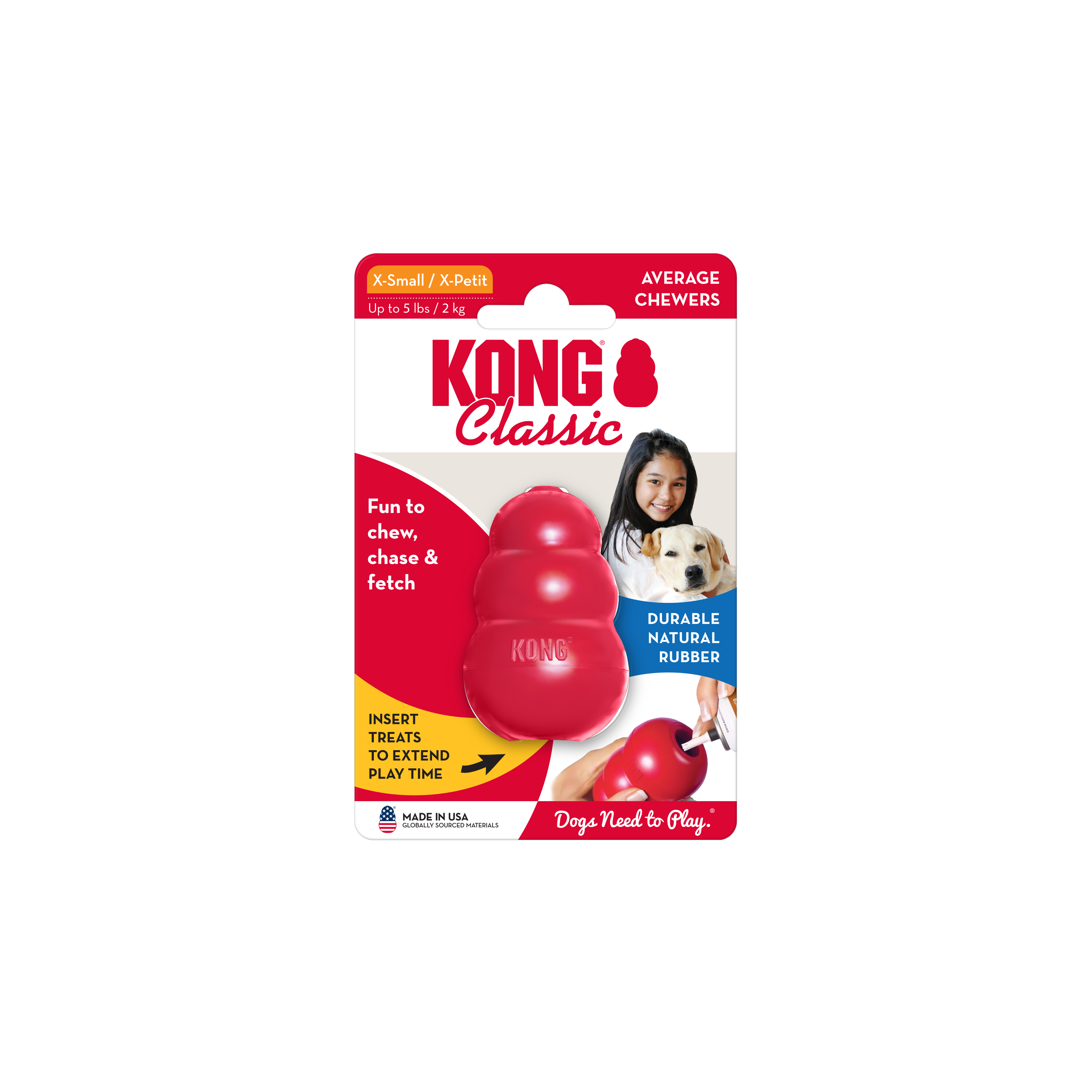 KONG Classic onpack product image