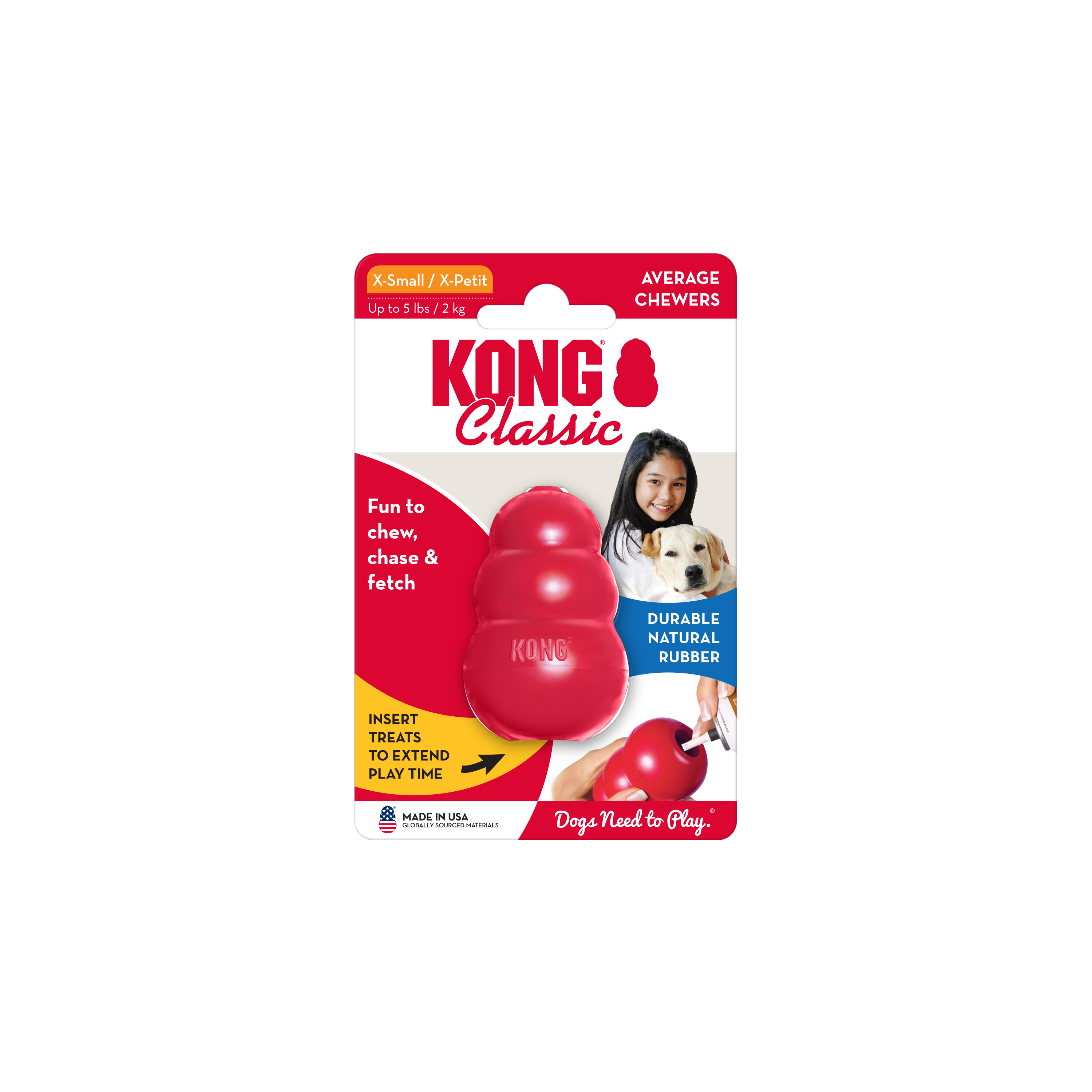 KONG Classic onpack Produktbild