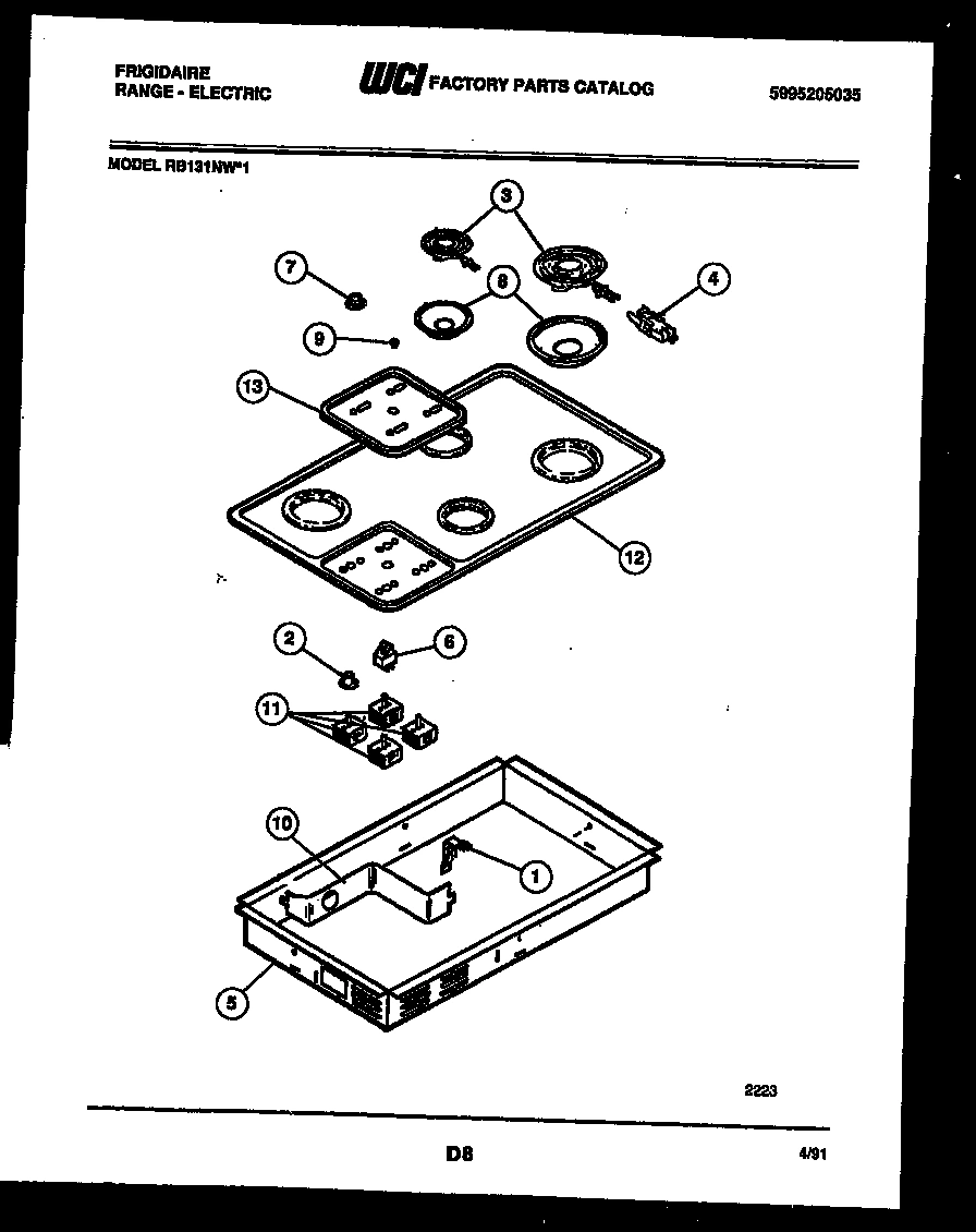 02 - COOKTOP PARTS