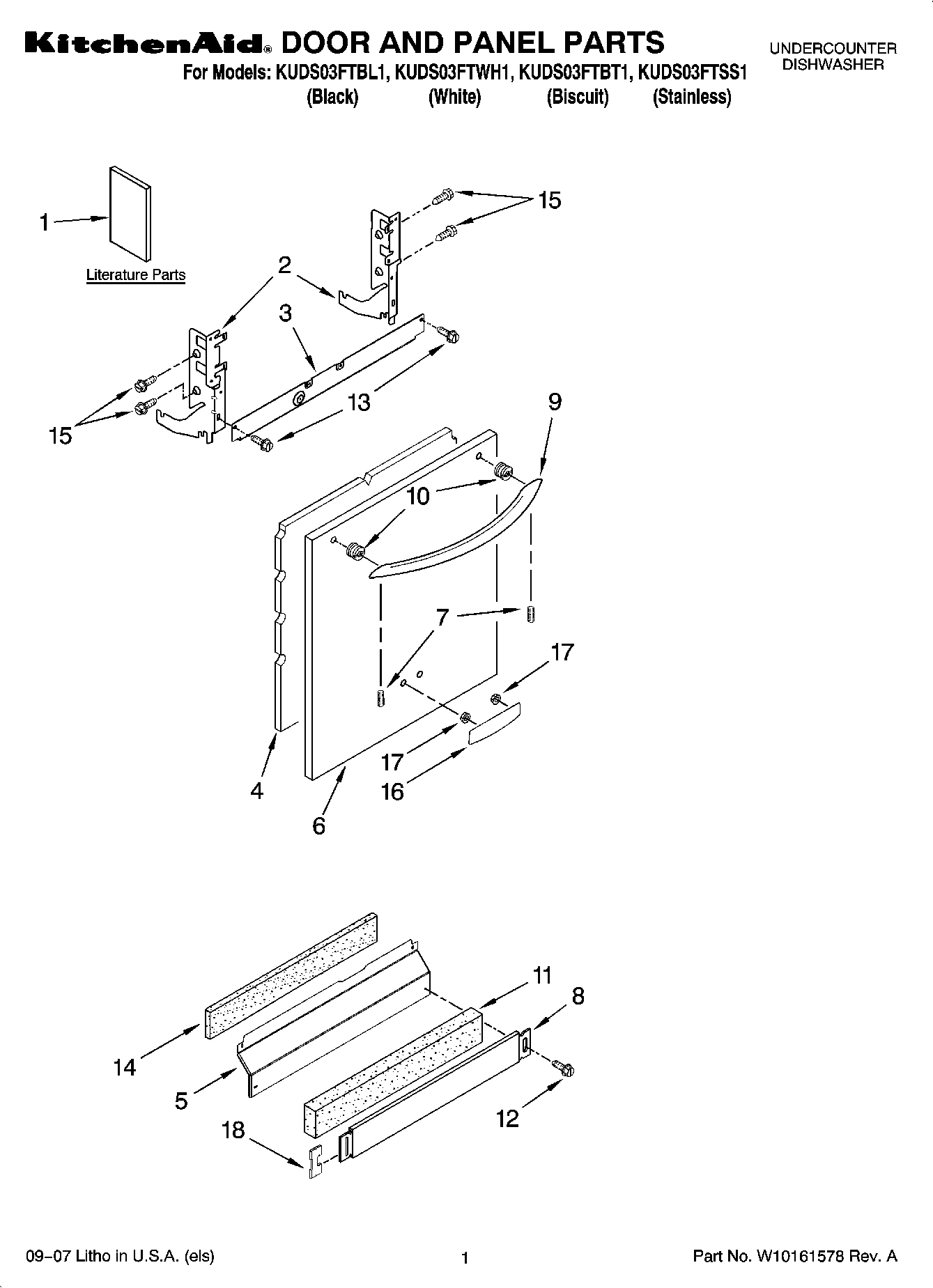 01 - DOOR AND PANEL PARTS