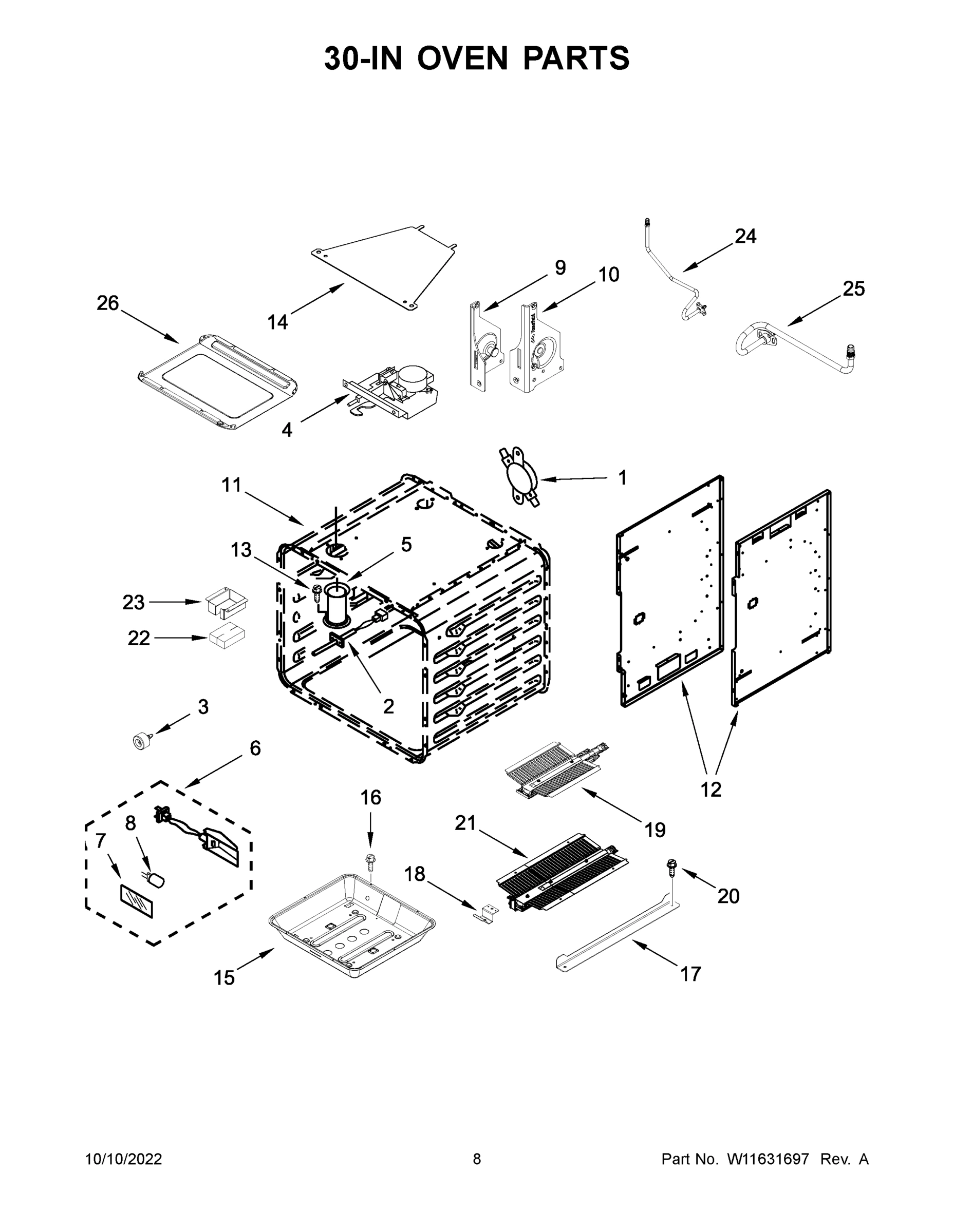 05 - 30-IN OVEN PARTS
