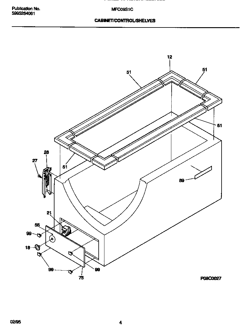 03 - CABINET/CONTROL/SHELVES