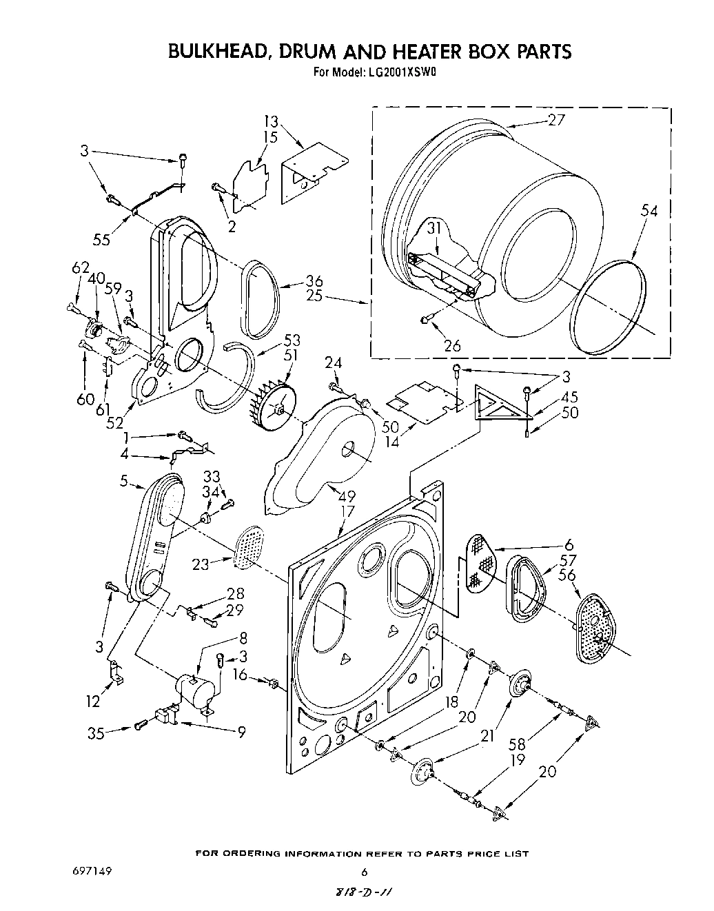 05 - BULKHEAD, DRUM AND HEATER BOX , LIT