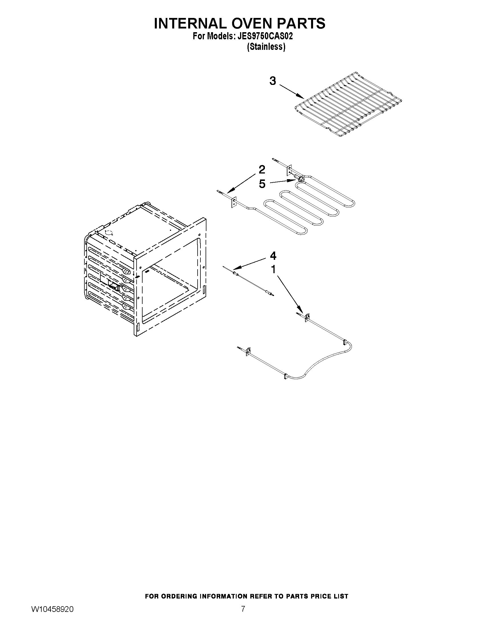05 - INTERNAL OVEN PARTS