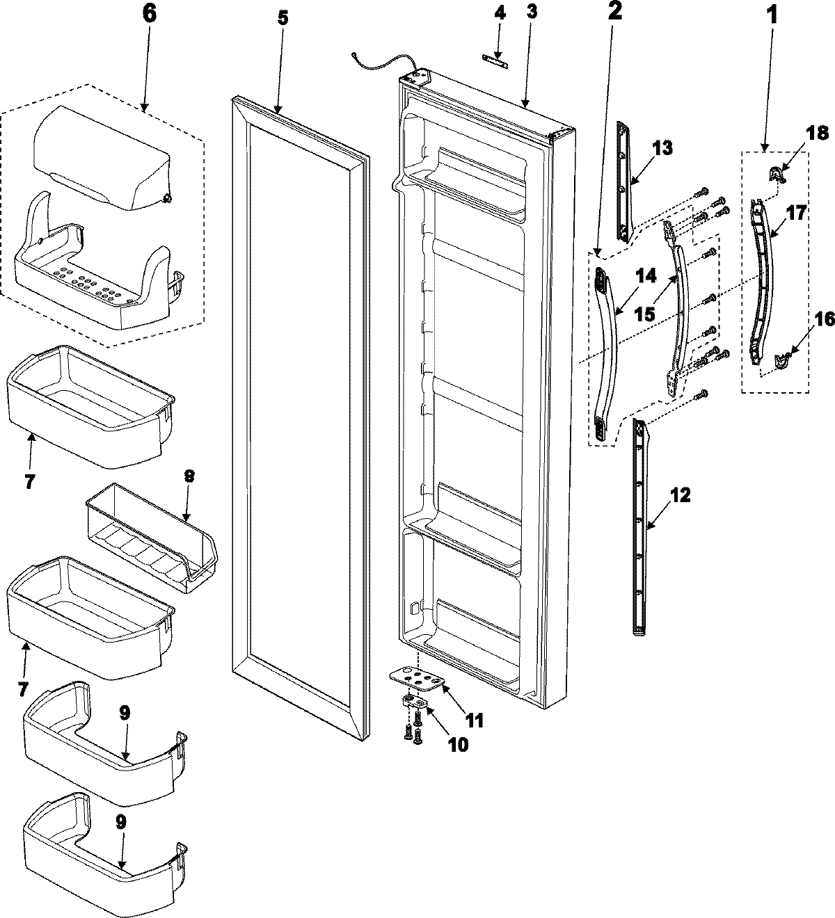 10 - REFRIGERATOR DOOR