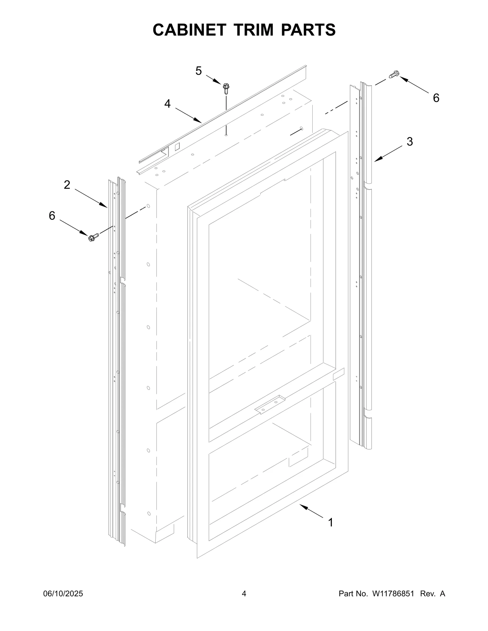 CABINET TRIM PARTS
