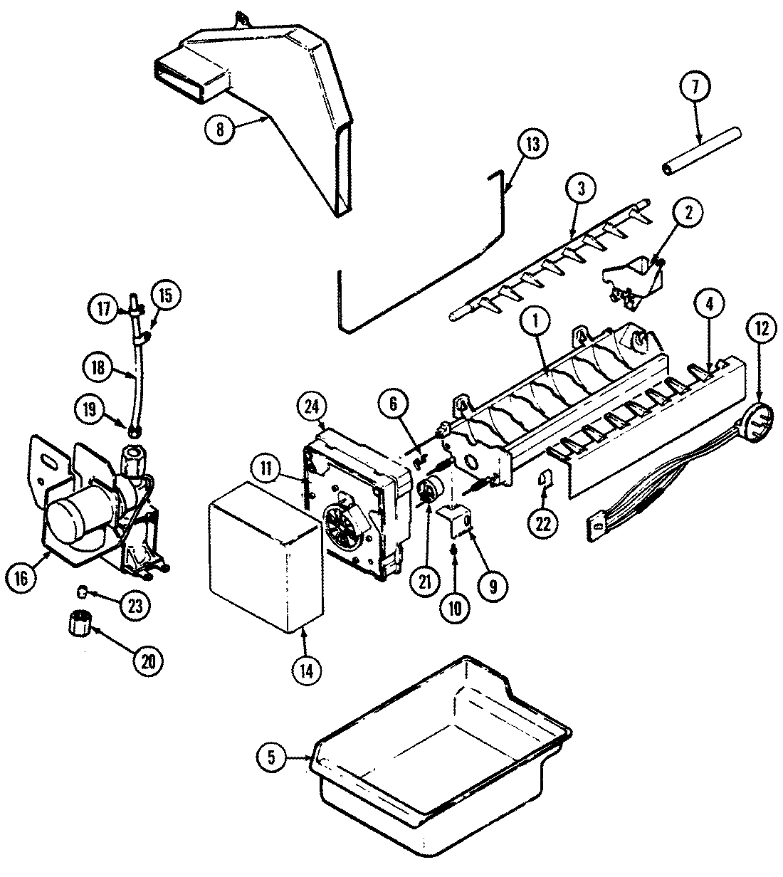 04 - OPTIONAL ICE MAKER KIT (ICE-25)