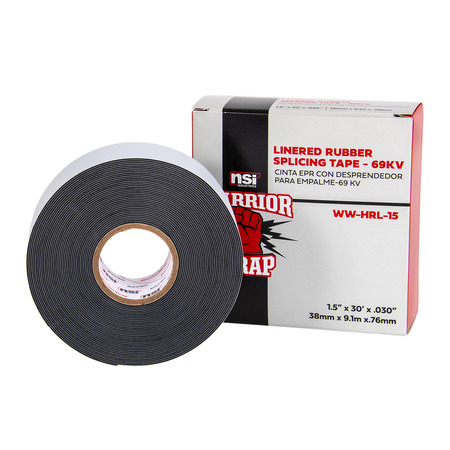 Linered Rubber Tape HV 1.5" 30ft