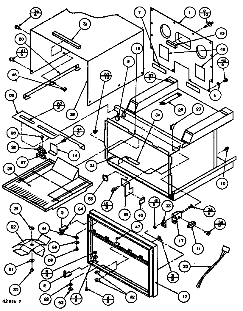 05 - OVEN CAVITY ASSY