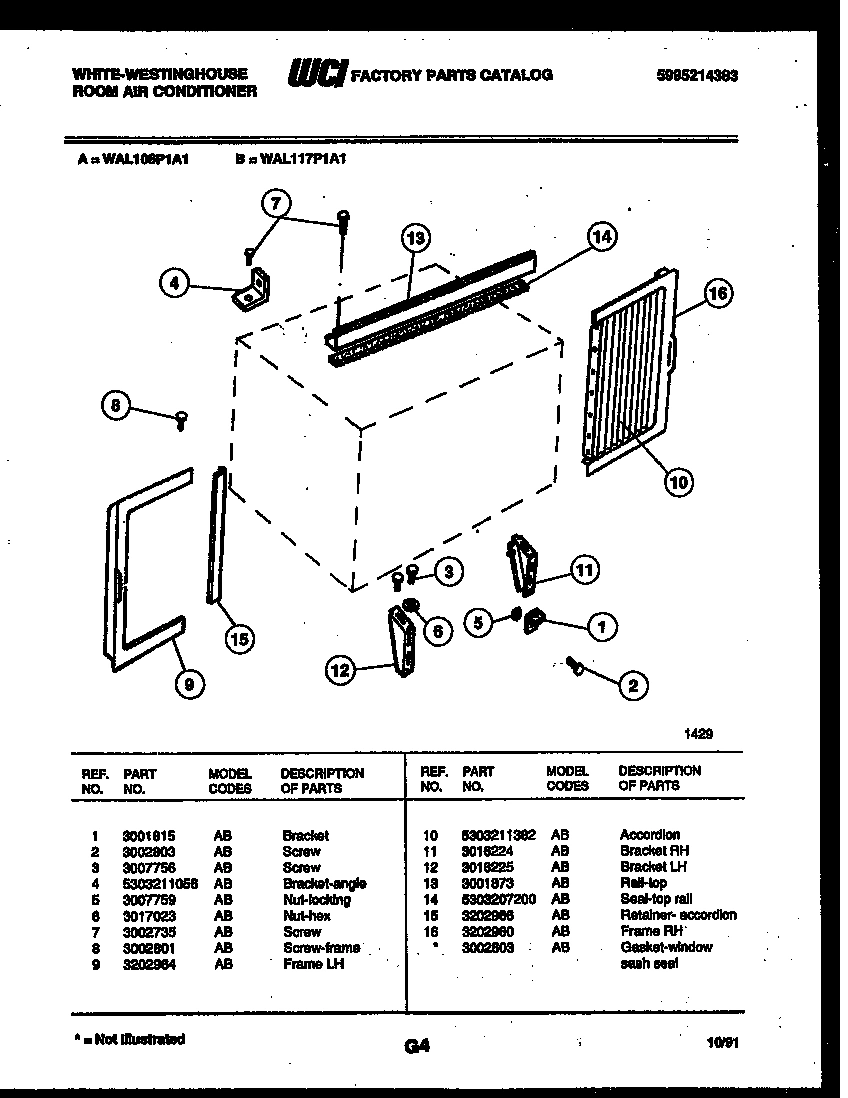 07 - CABINET AND INSTALLATION PARTS