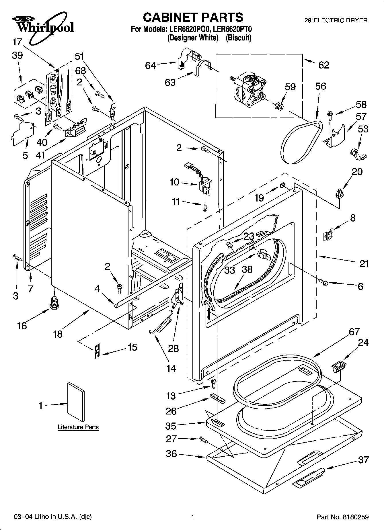 01 - CABINET PARTS