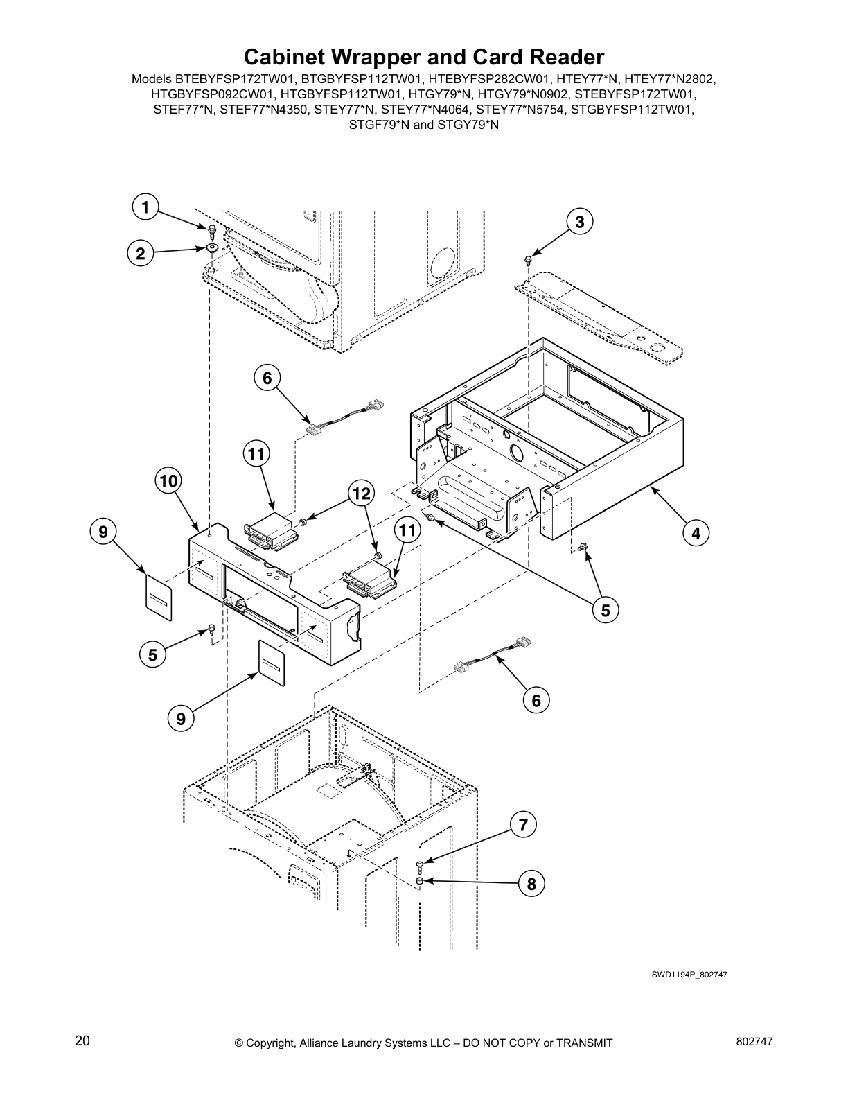 Cabinet Wrapper and Card Reader
