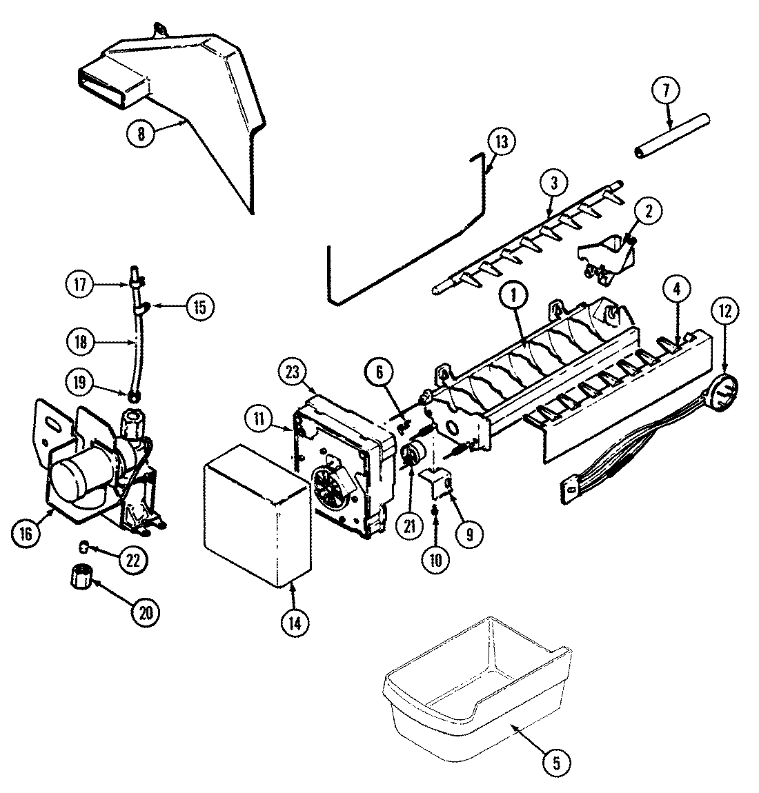 03 - OPTIONAL ICE MAKER KIT (ICE)