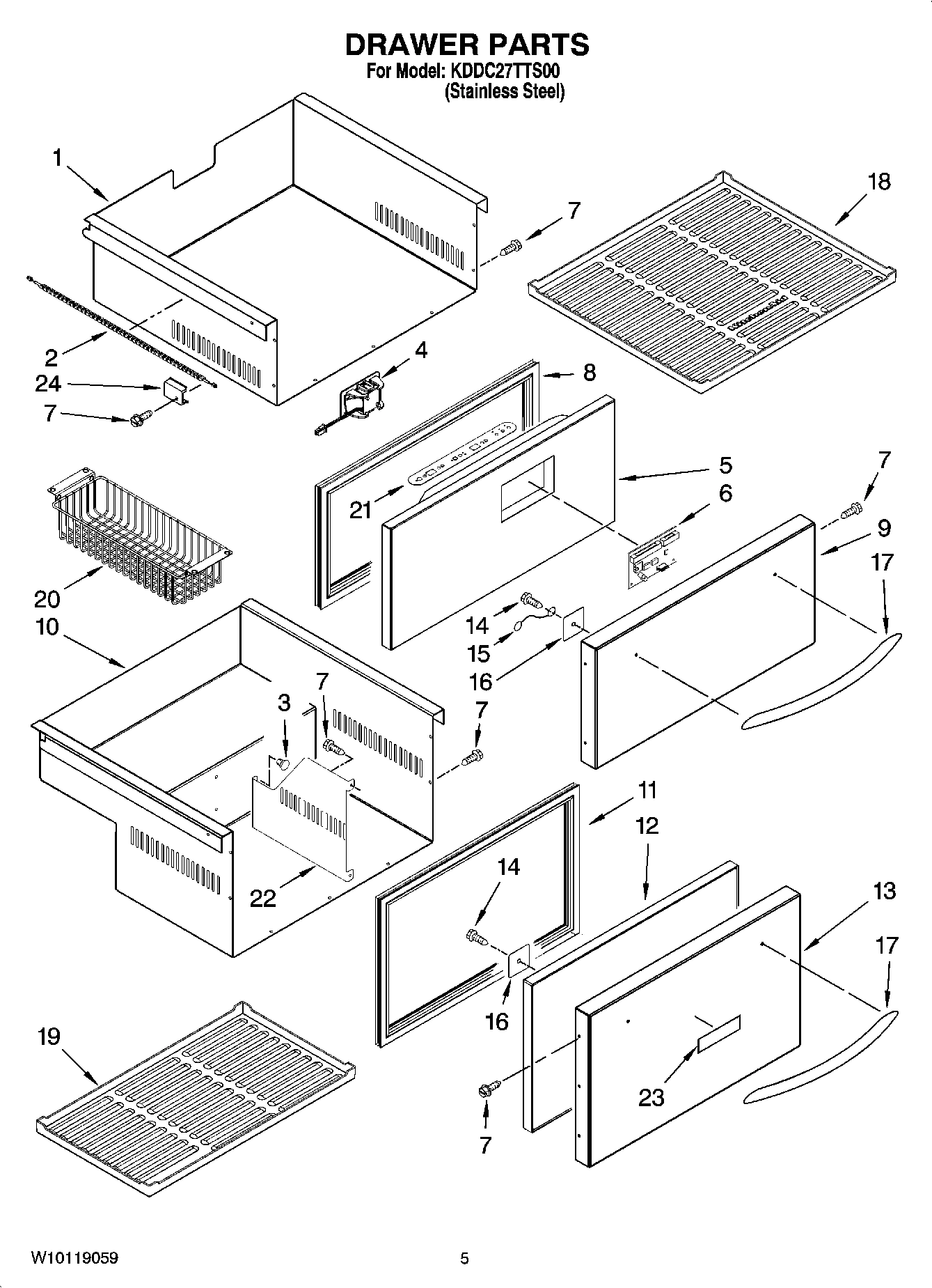 03 - DRAWER PARTS