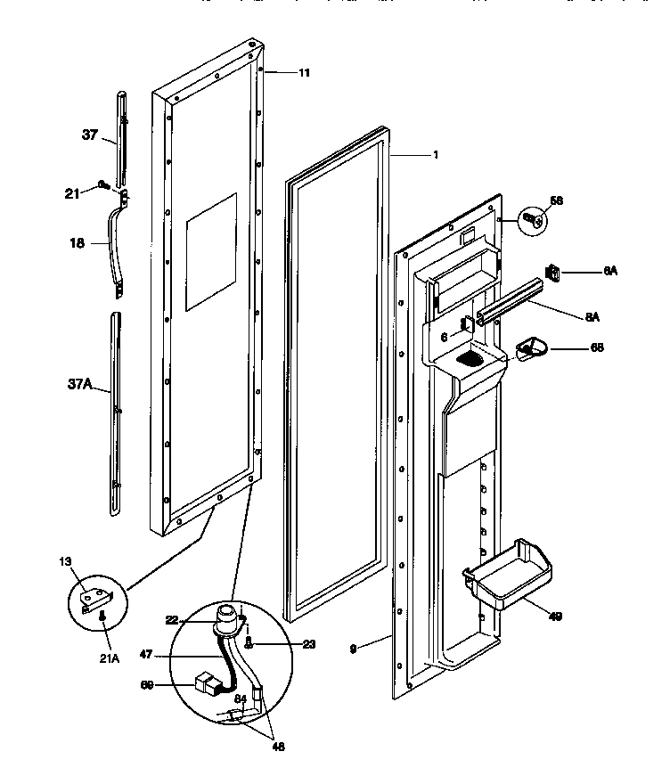 02 - FREEZER DOOR