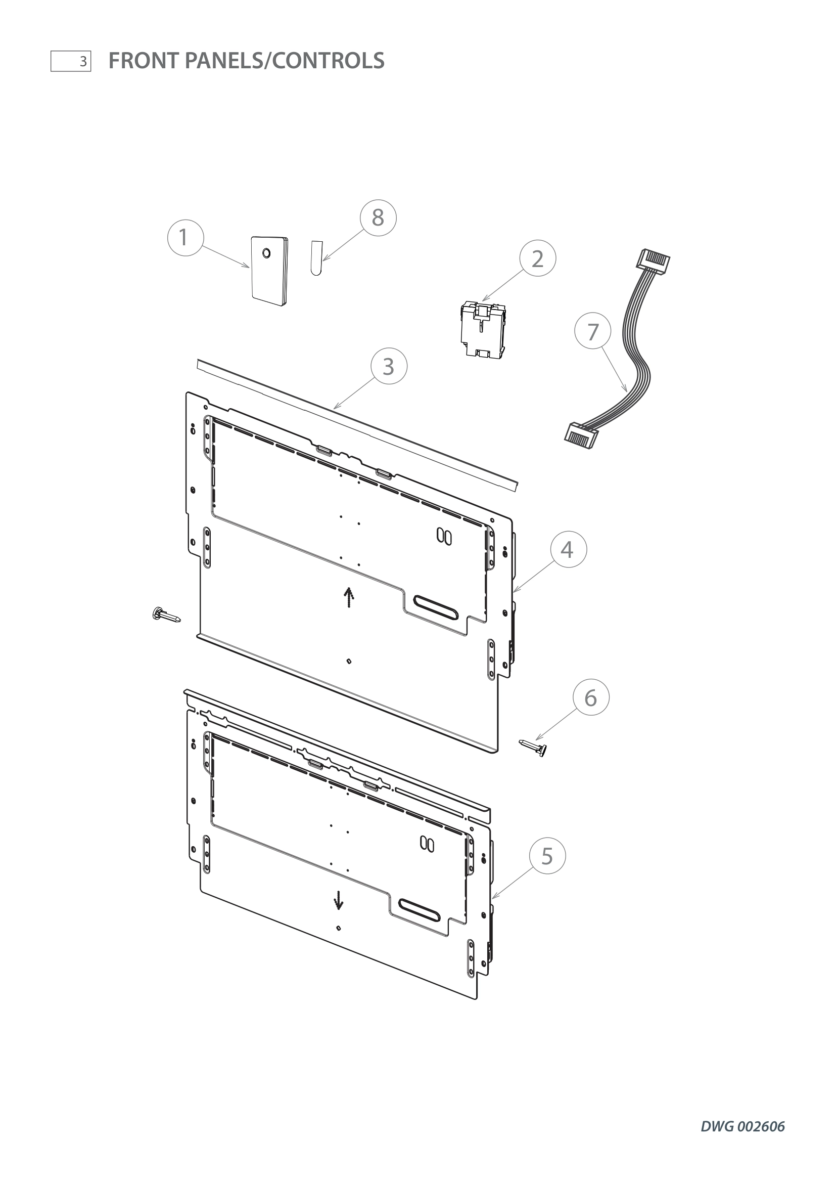 FRONT PANELS/CONTROLS