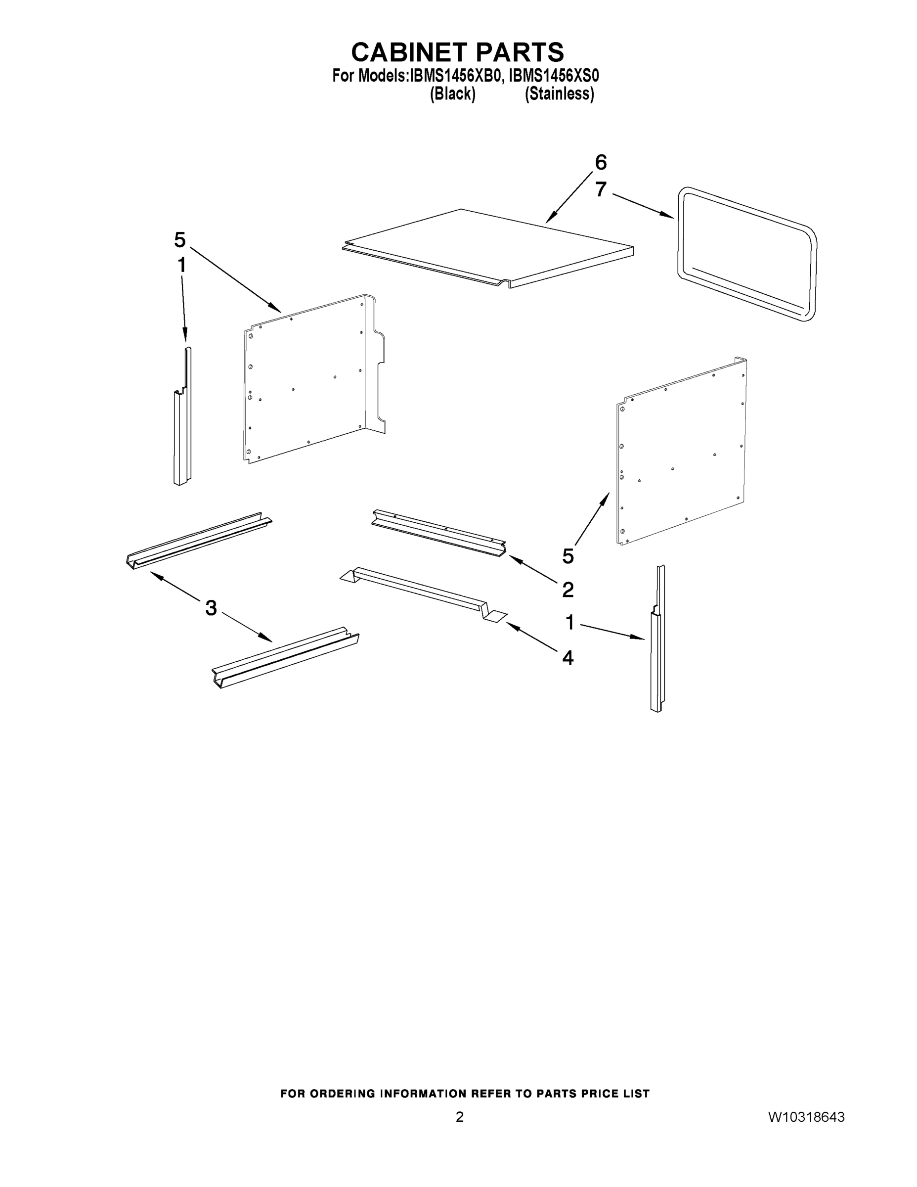 02 - CABINET PARTS