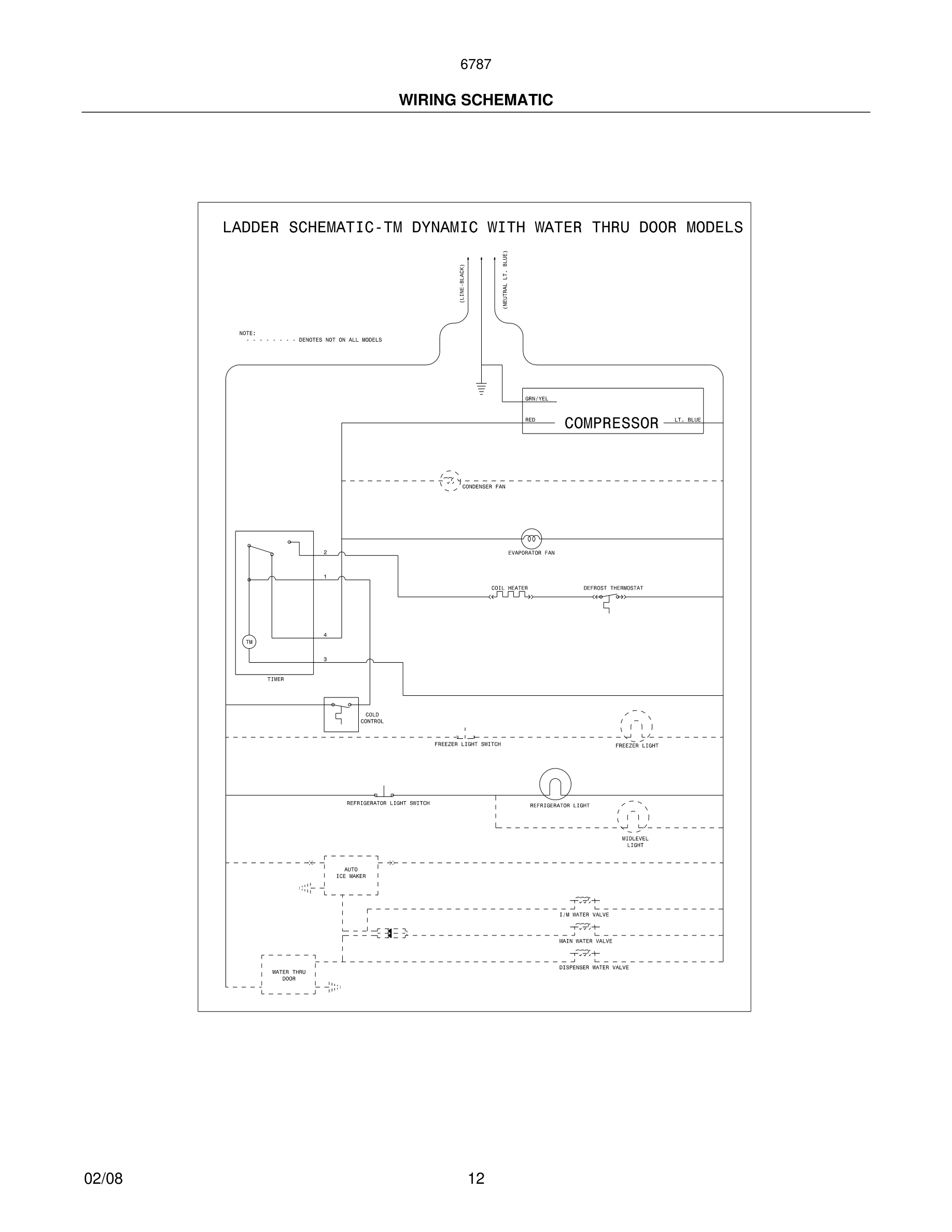 12 - WIRING SCHEMATIC