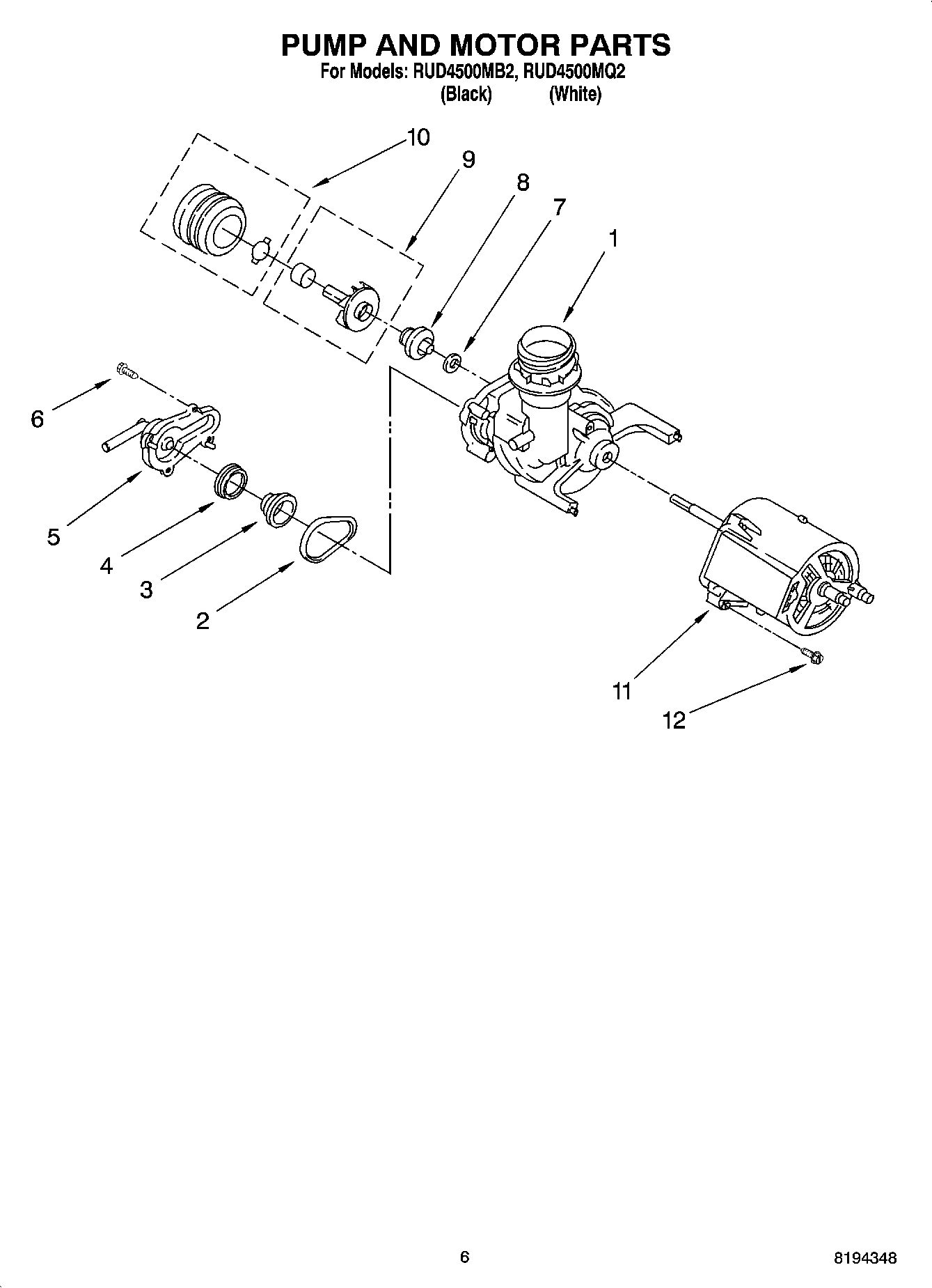 05 - PUMP AND MOTOR PARTS