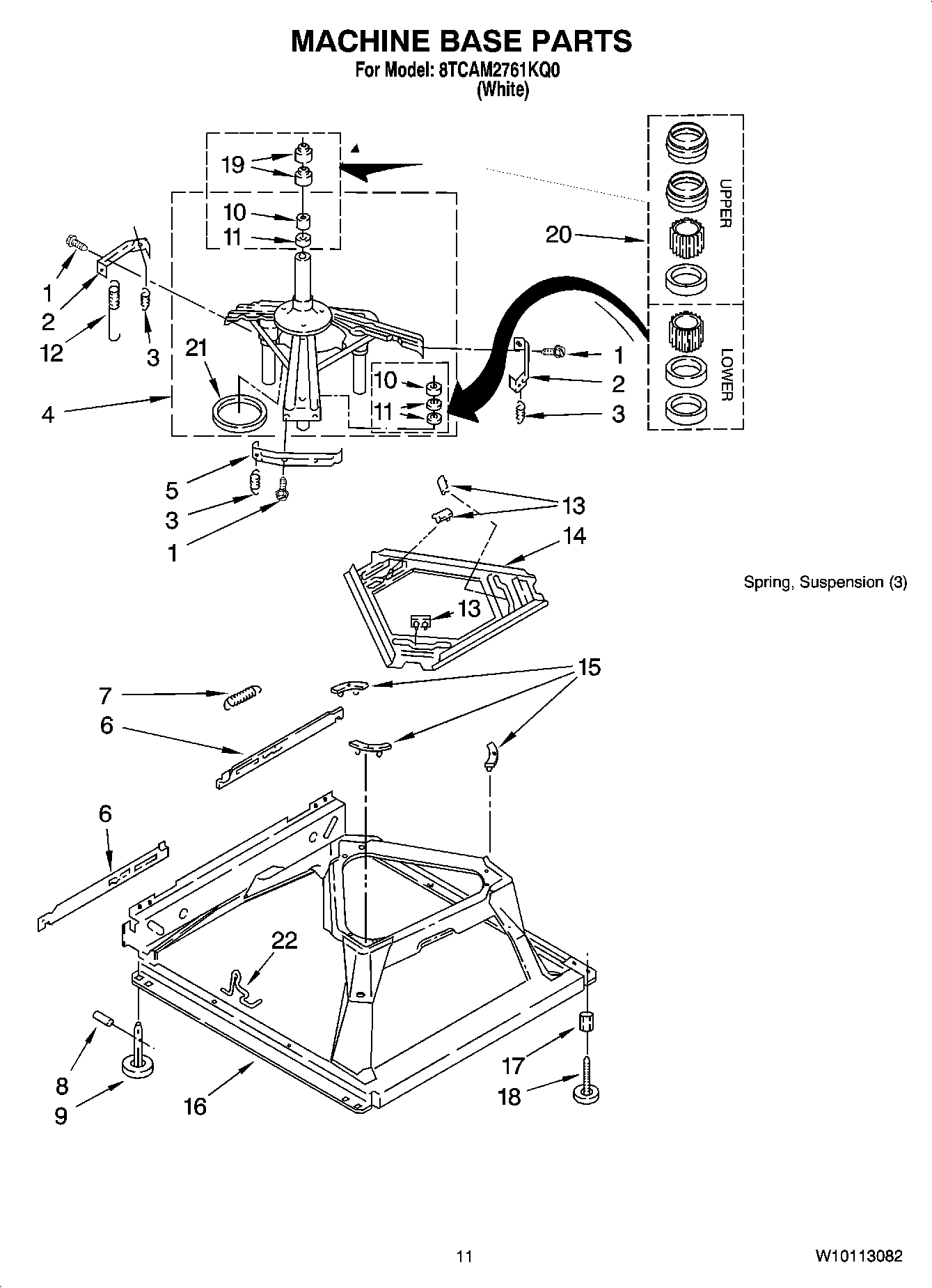 07 - MACHINE BASE PARTS
