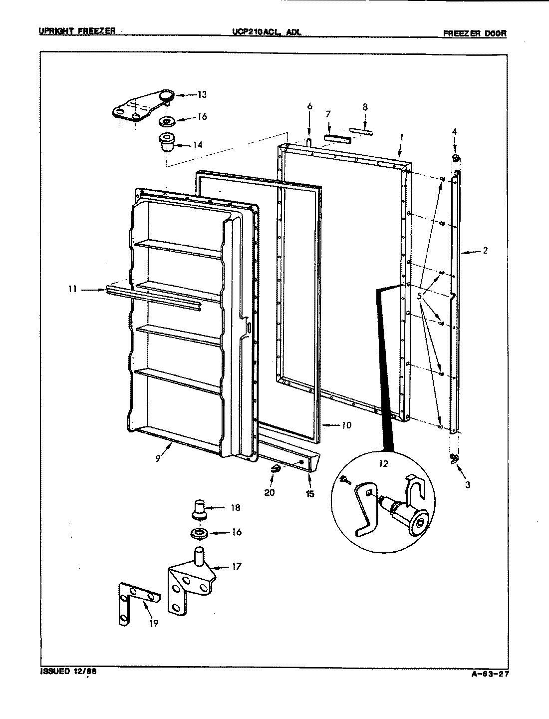 02 - FREEZER DOOR
