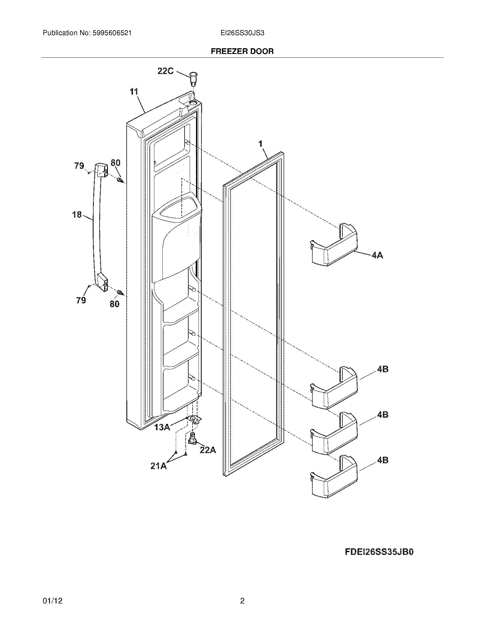 03 - FREEZER DOOR