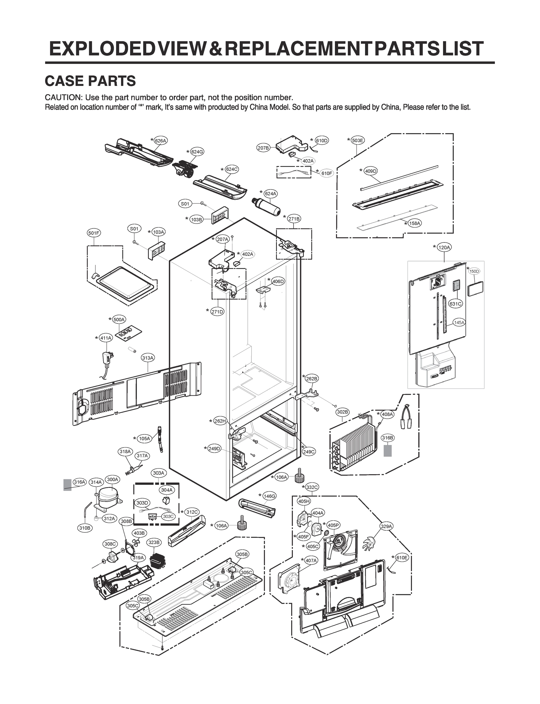 CASE PARTS