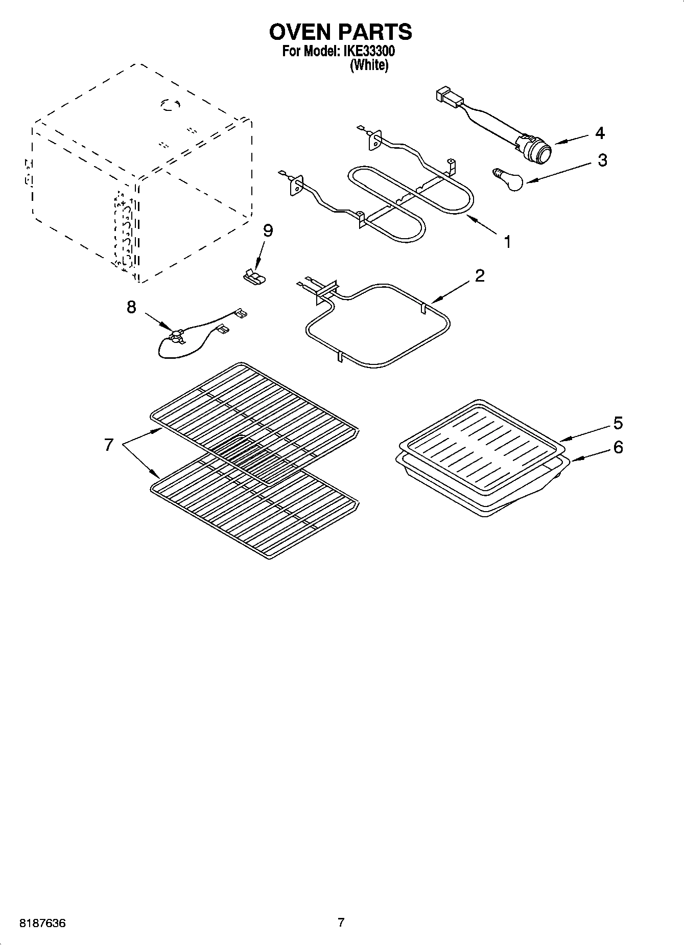 05 - OVEN PARTS, MISCELLANEOUS PARTS