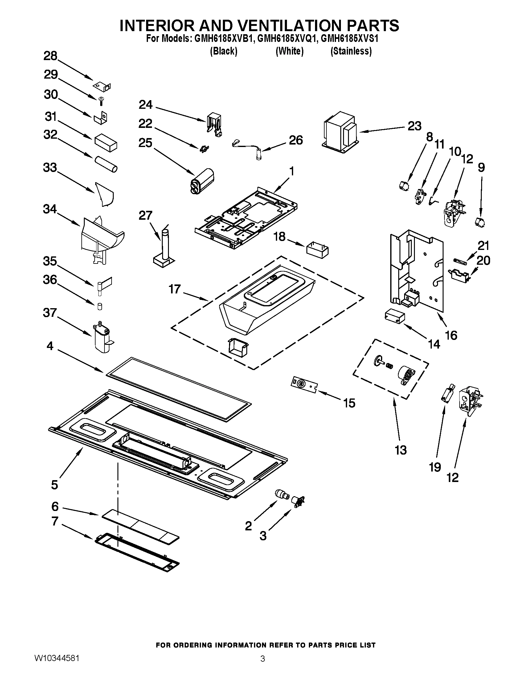 03 - INTERIOR AND VENTILATION PARTS